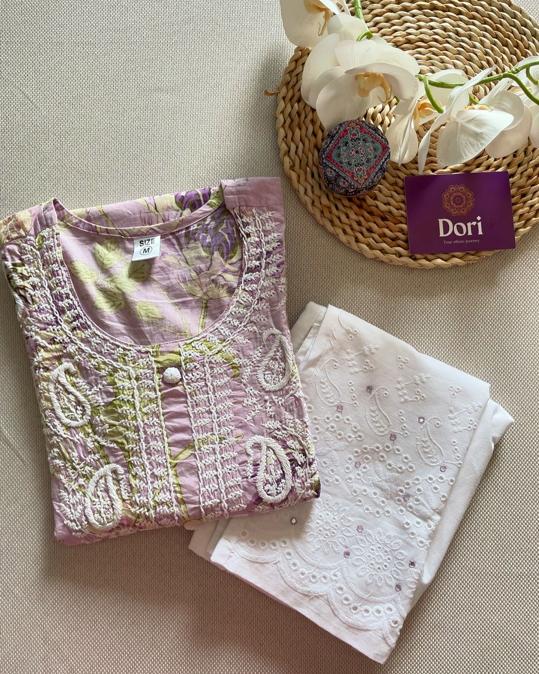 Mul cotton pant set
