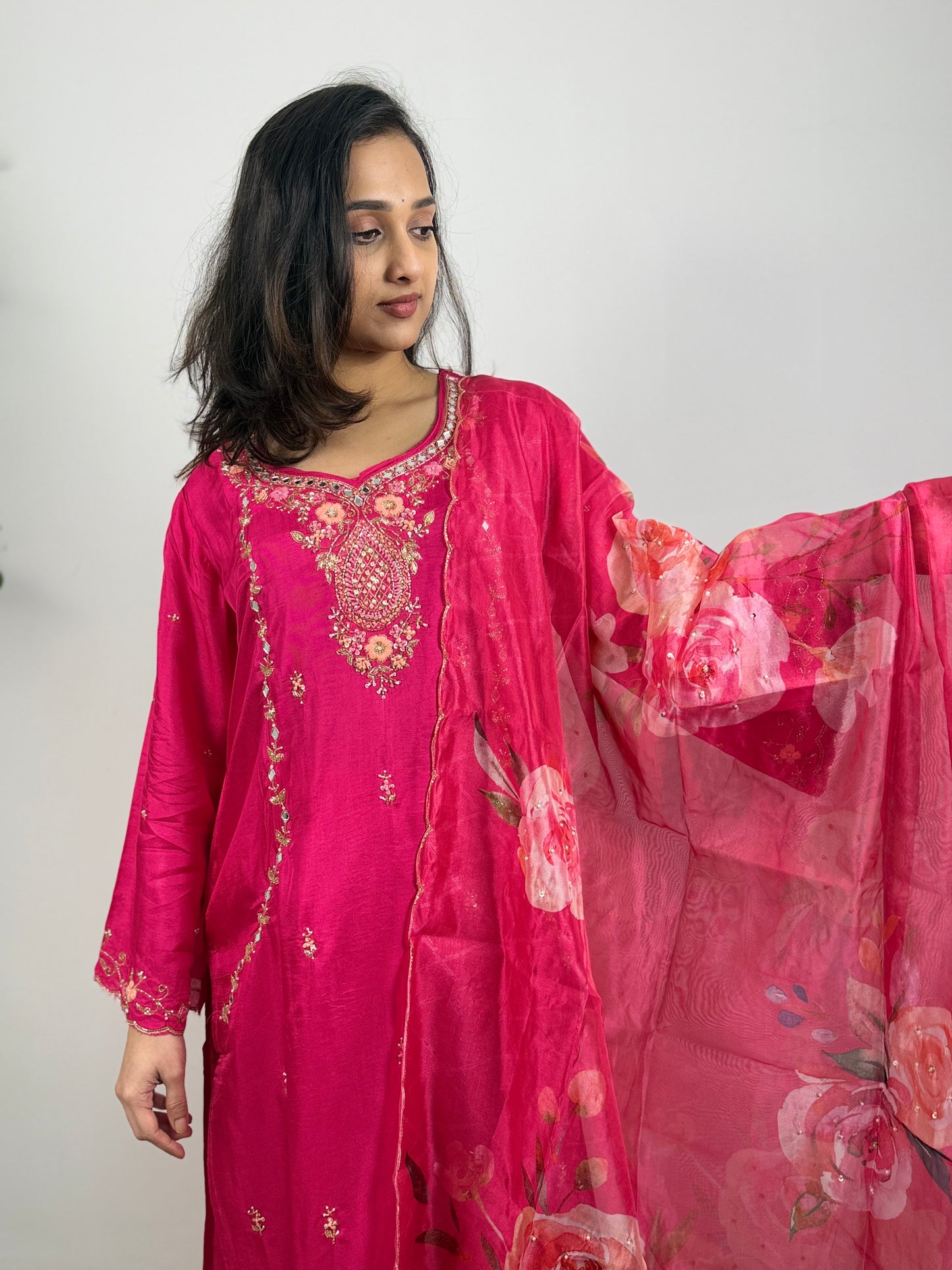Sharaddha premium Dola silk suit