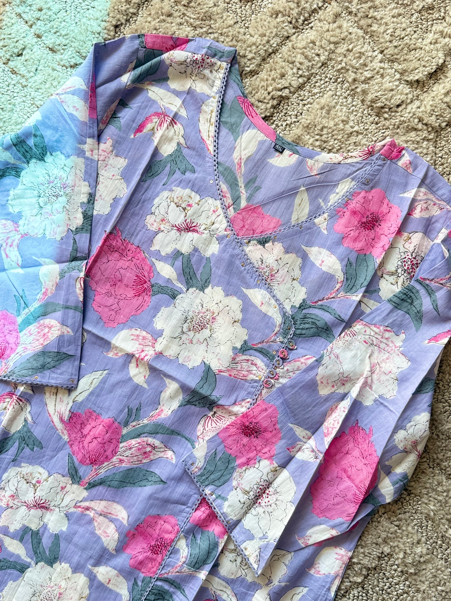 Amara cotton kurti (plus sizes)