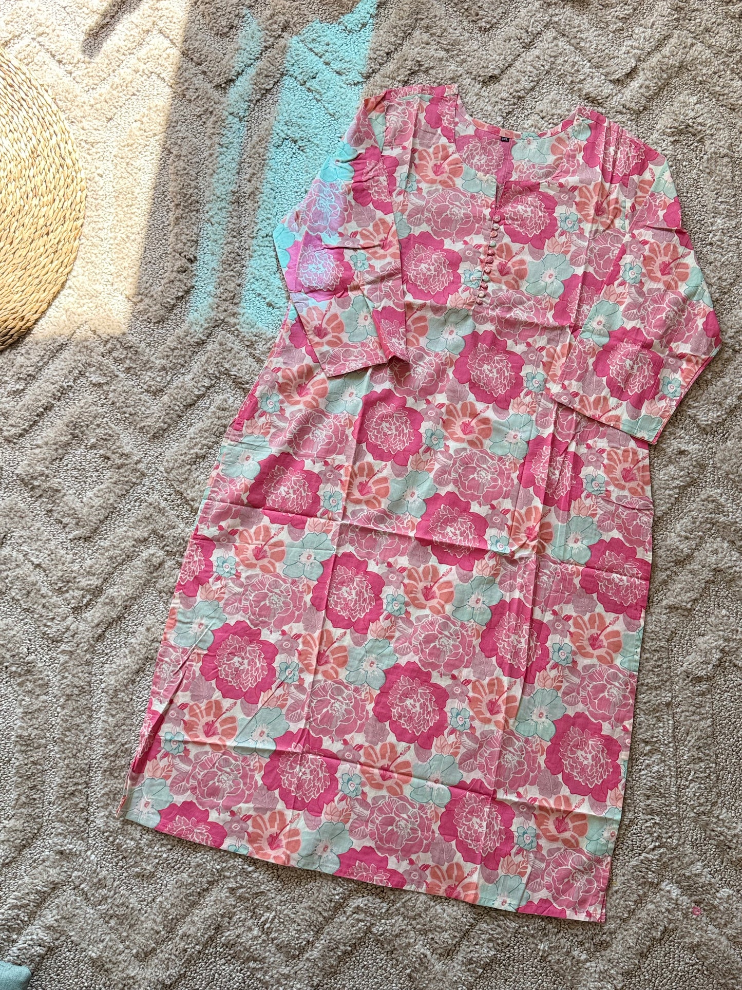 Amara cotton kurti (plus sizes)