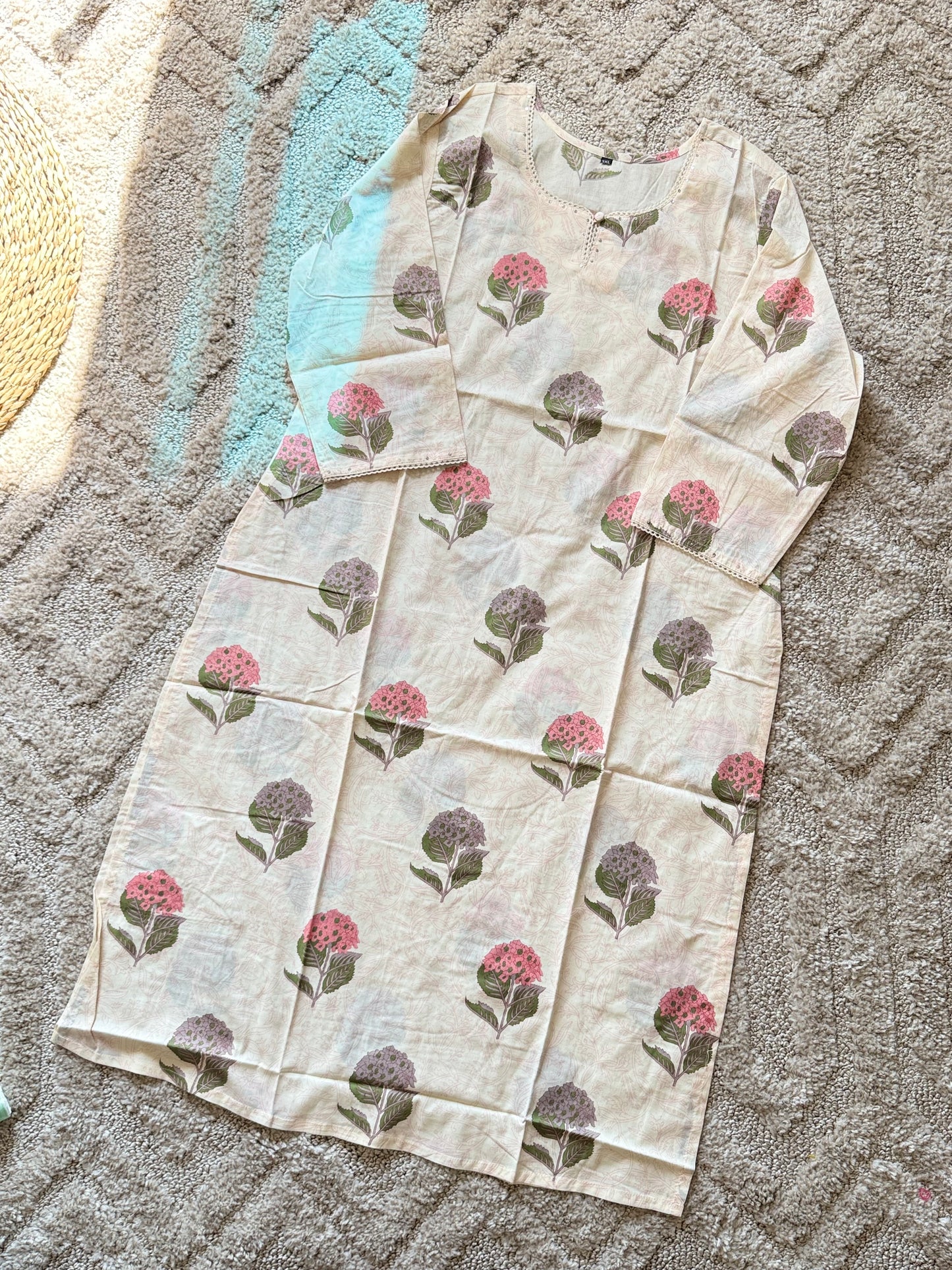 Amara cotton kurti (plus sizes)