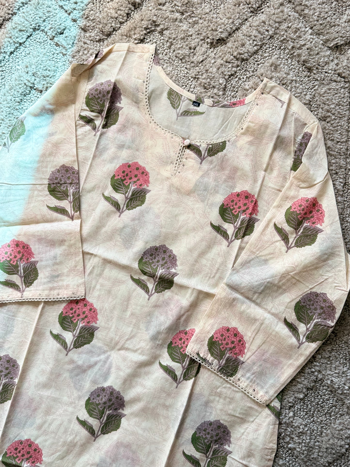 Amara cotton kurti (plus sizes)