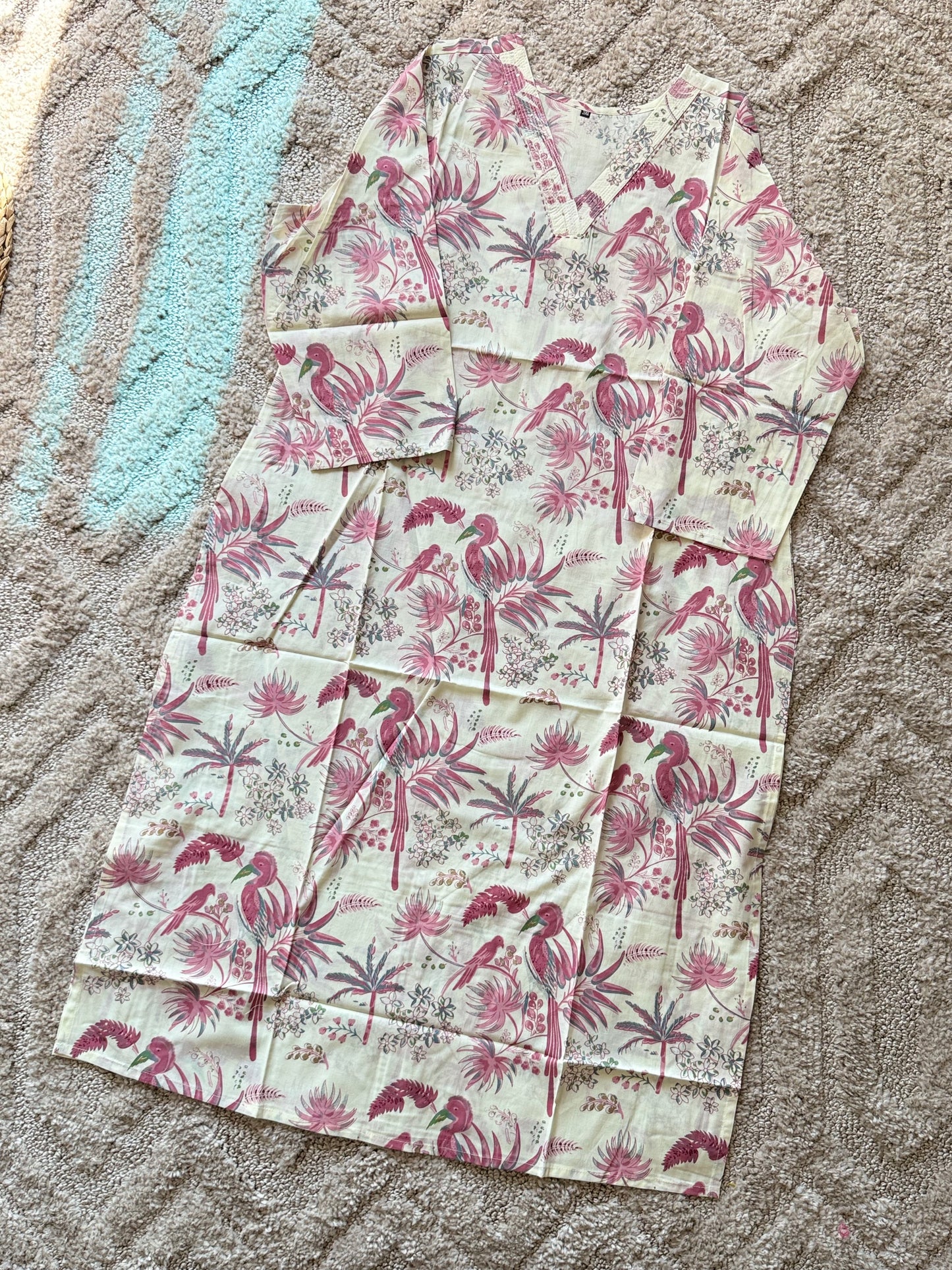 Amara cotton kurti (plus sizes)