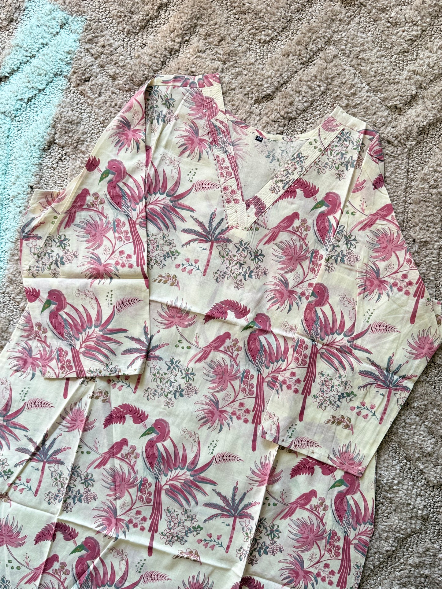 Amara cotton kurti (plus sizes)