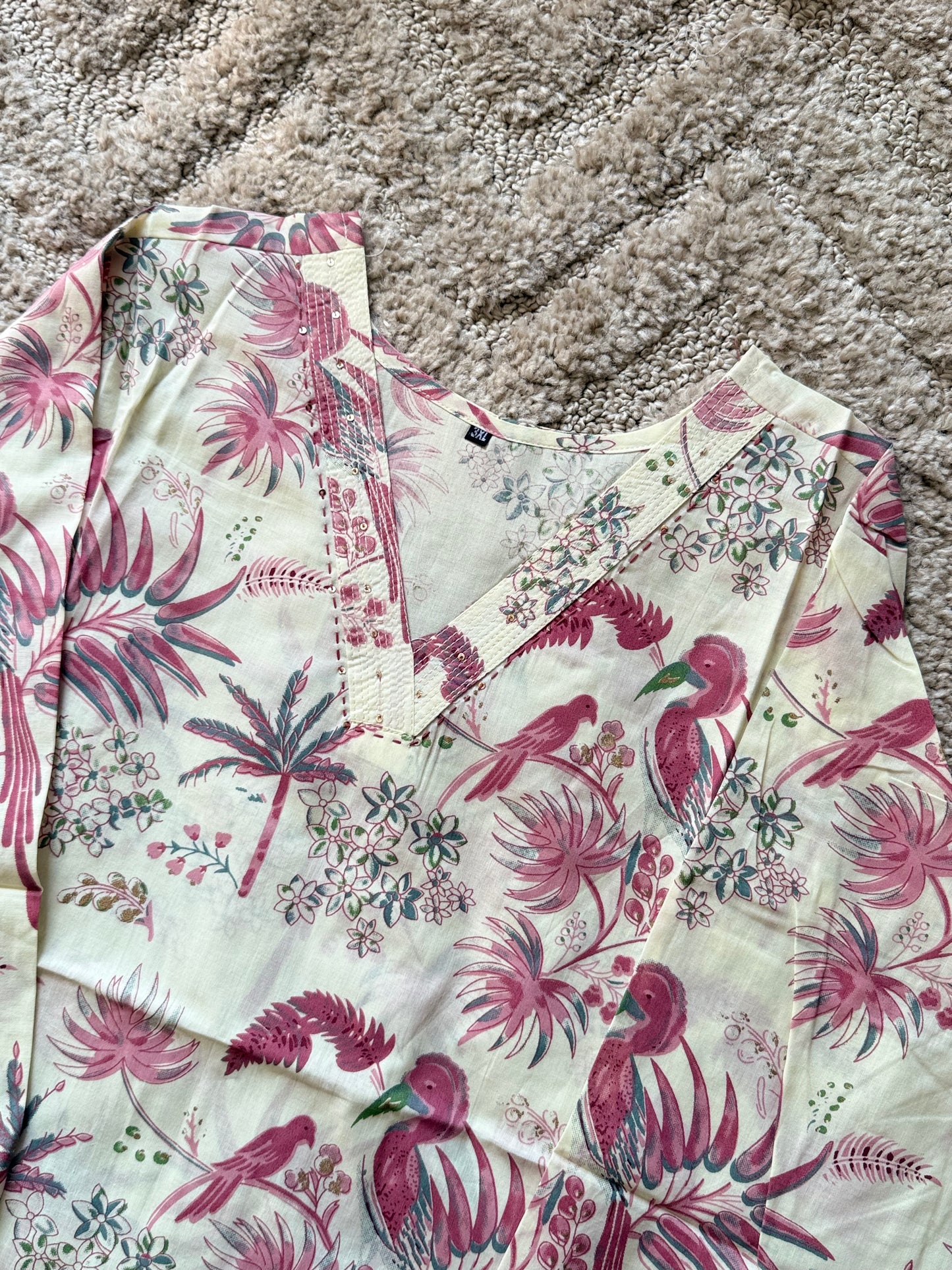 Amara cotton kurti (plus sizes)