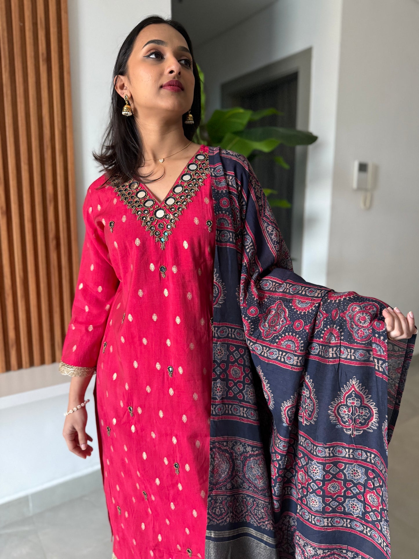 Hazel muslin suit
