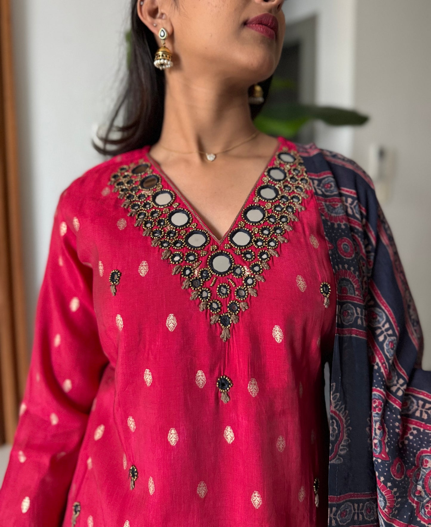 Hazel muslin suit