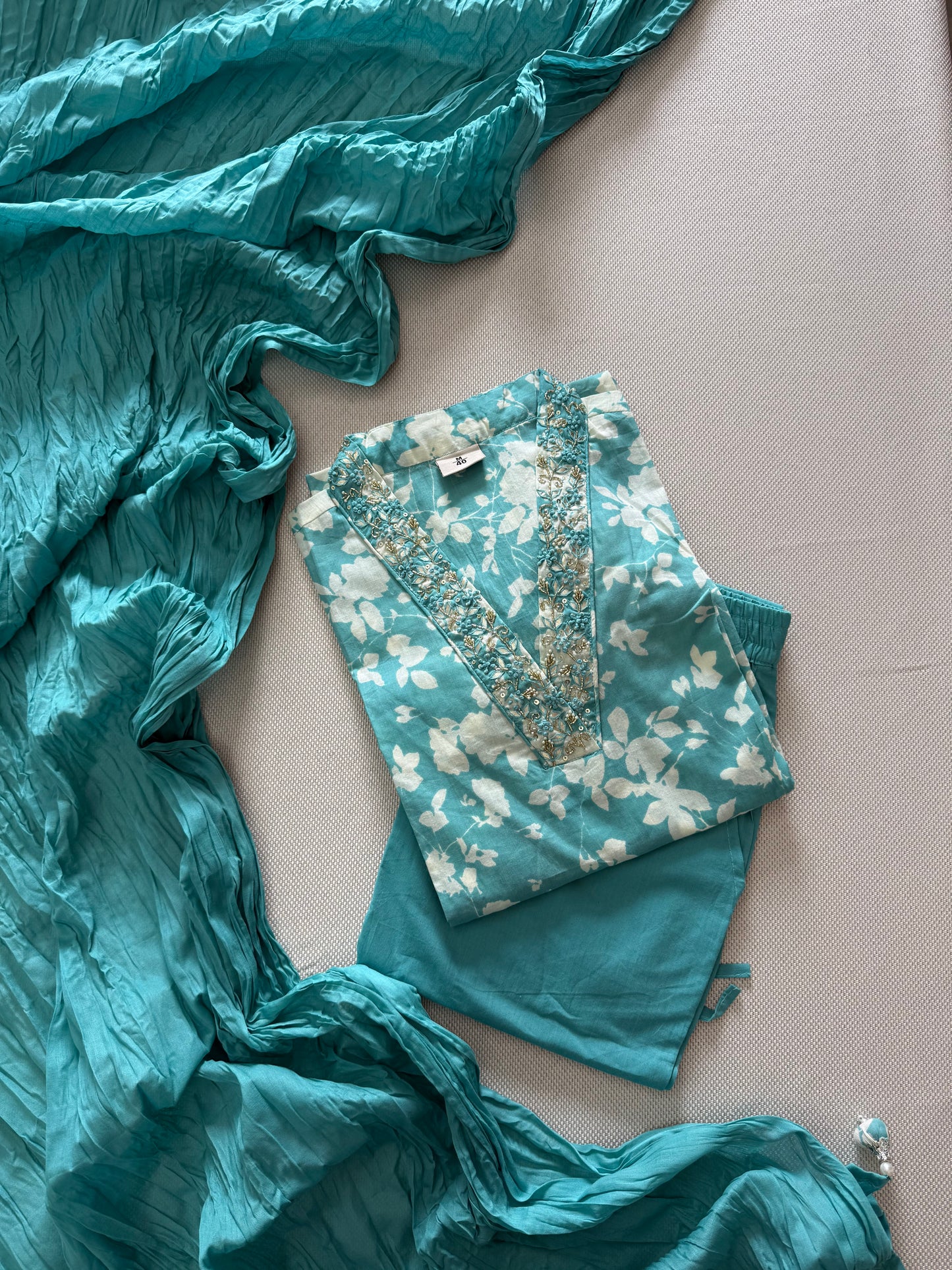 Nira cotton suit set