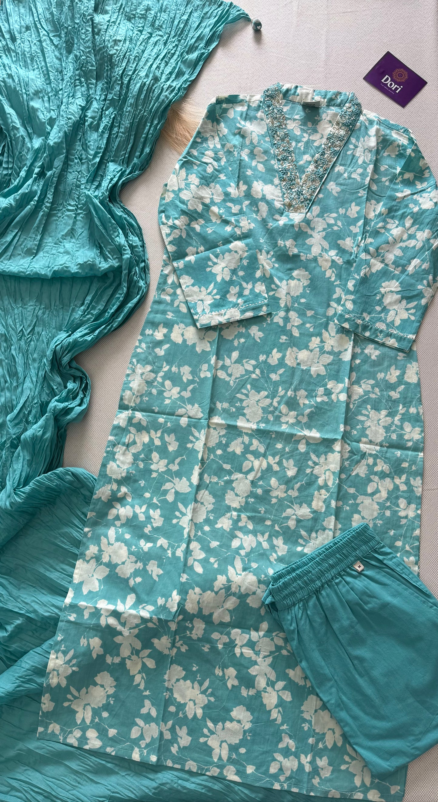 Nira cotton suit set