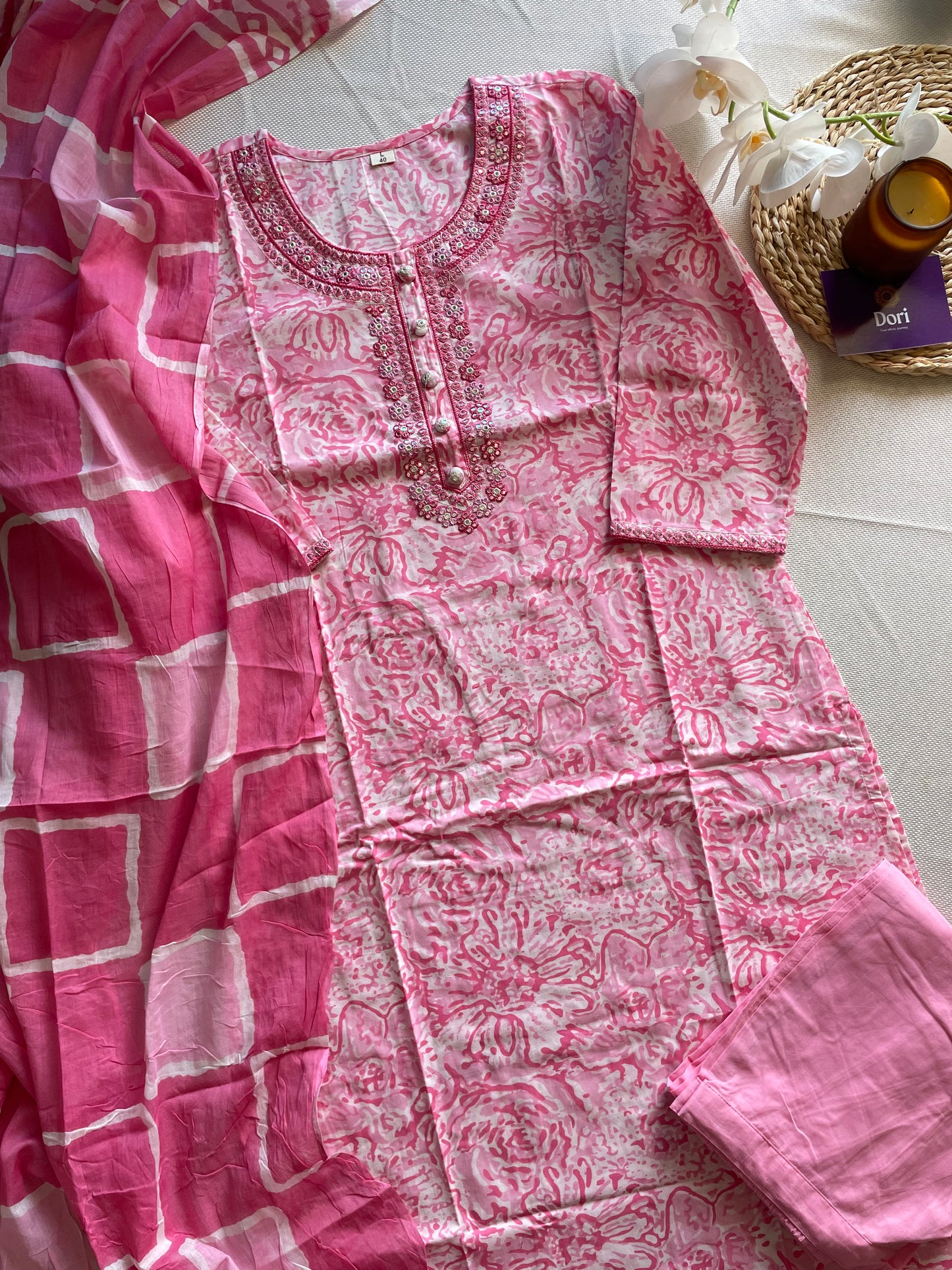 Premium cotton suit set