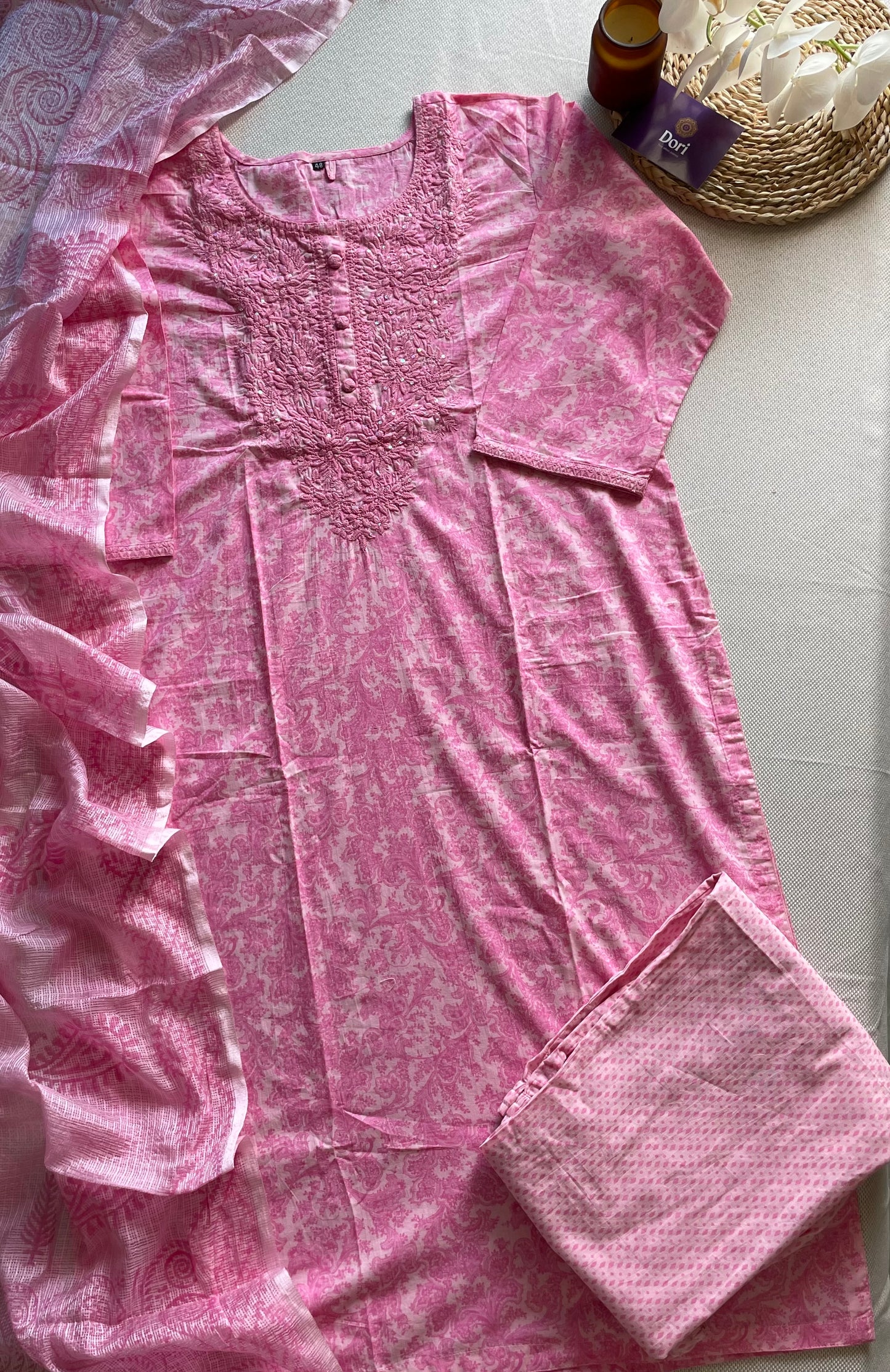 Chikankari suit set