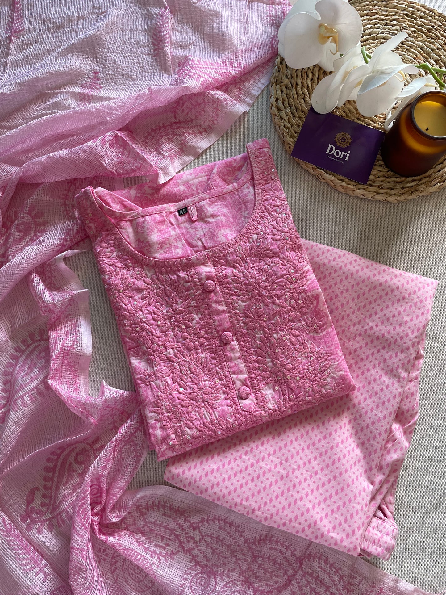 Chikankari suit set