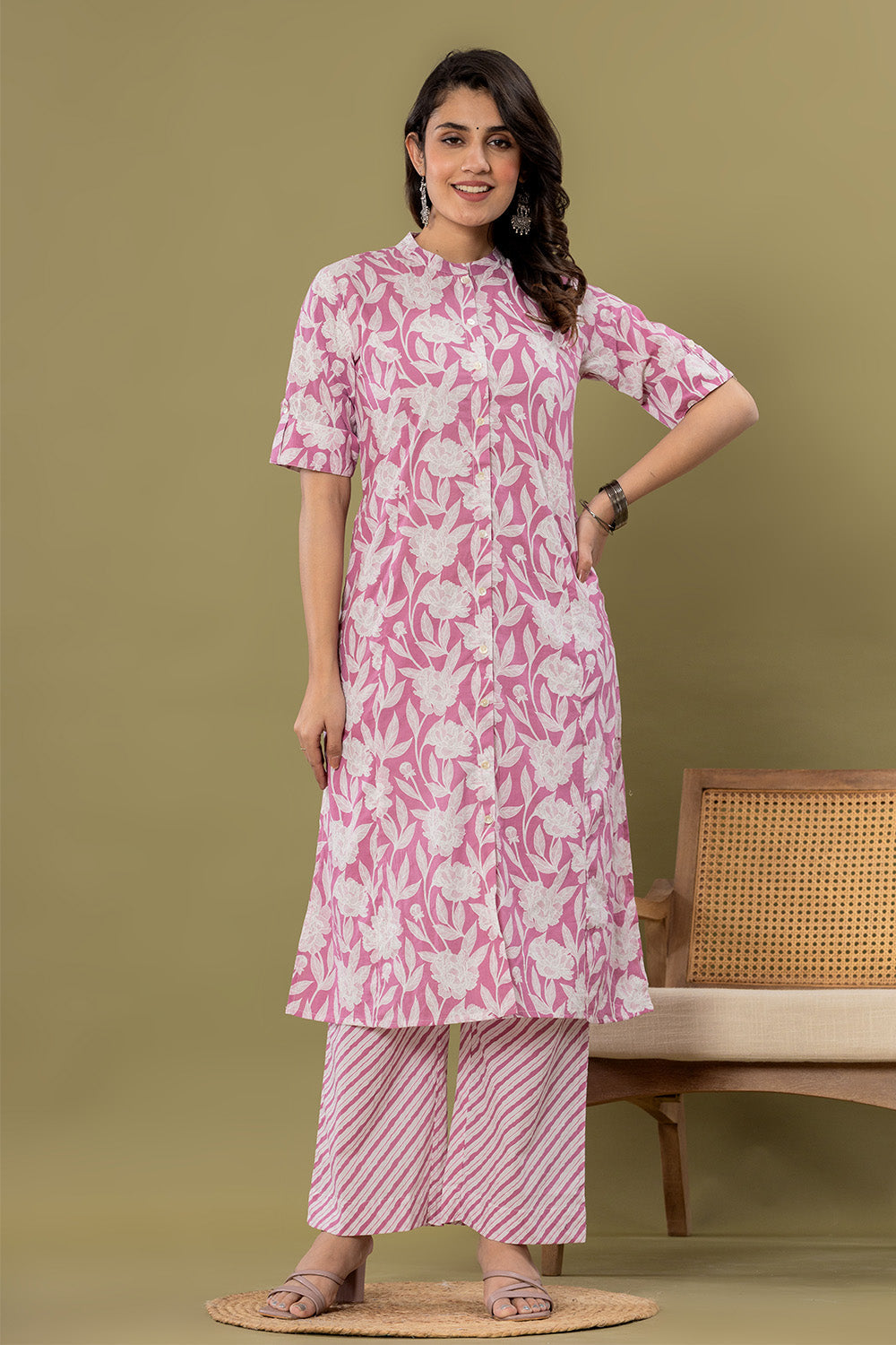 Cotton palazzo set
