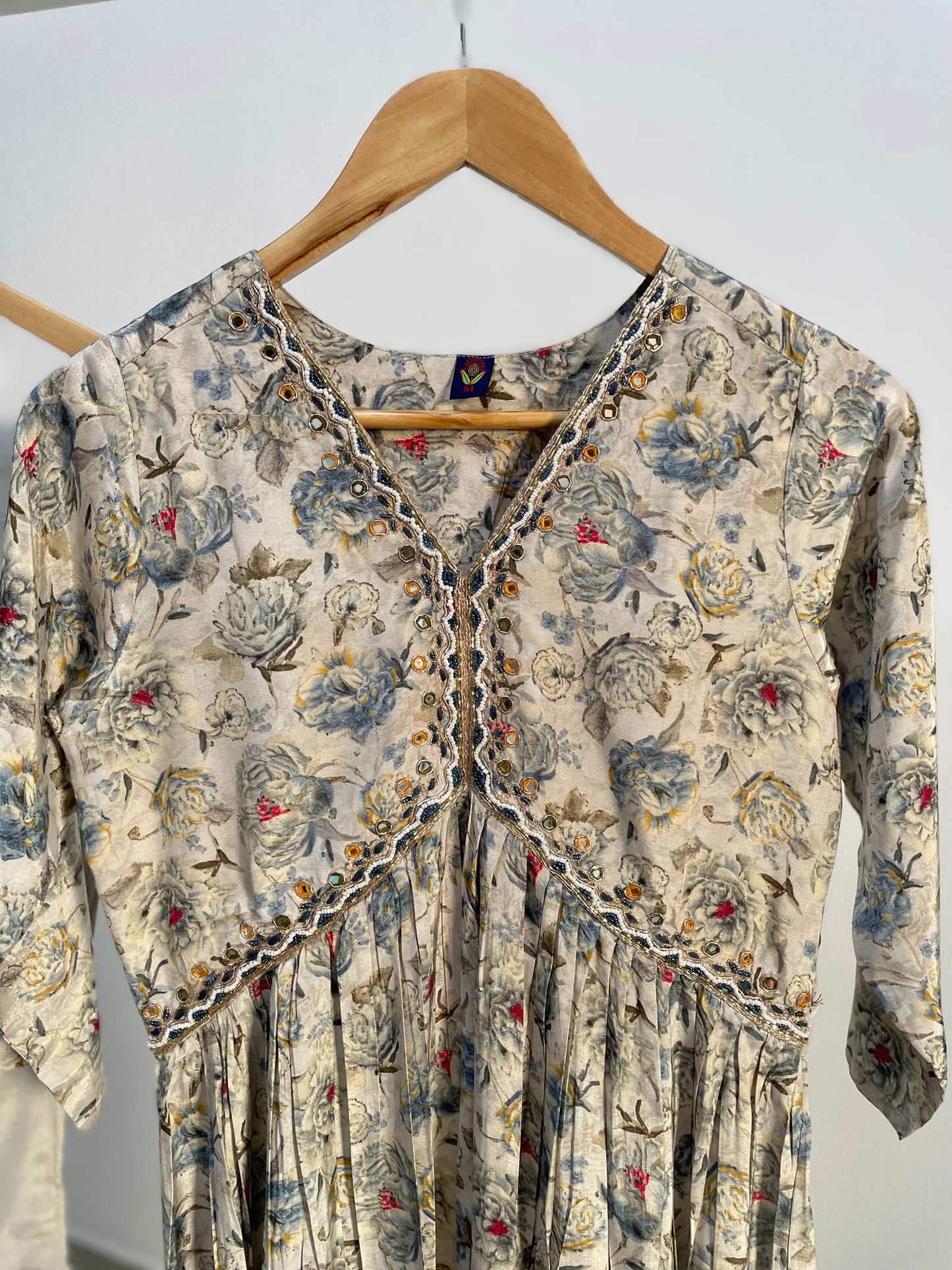 Muslin silk Aliya cut