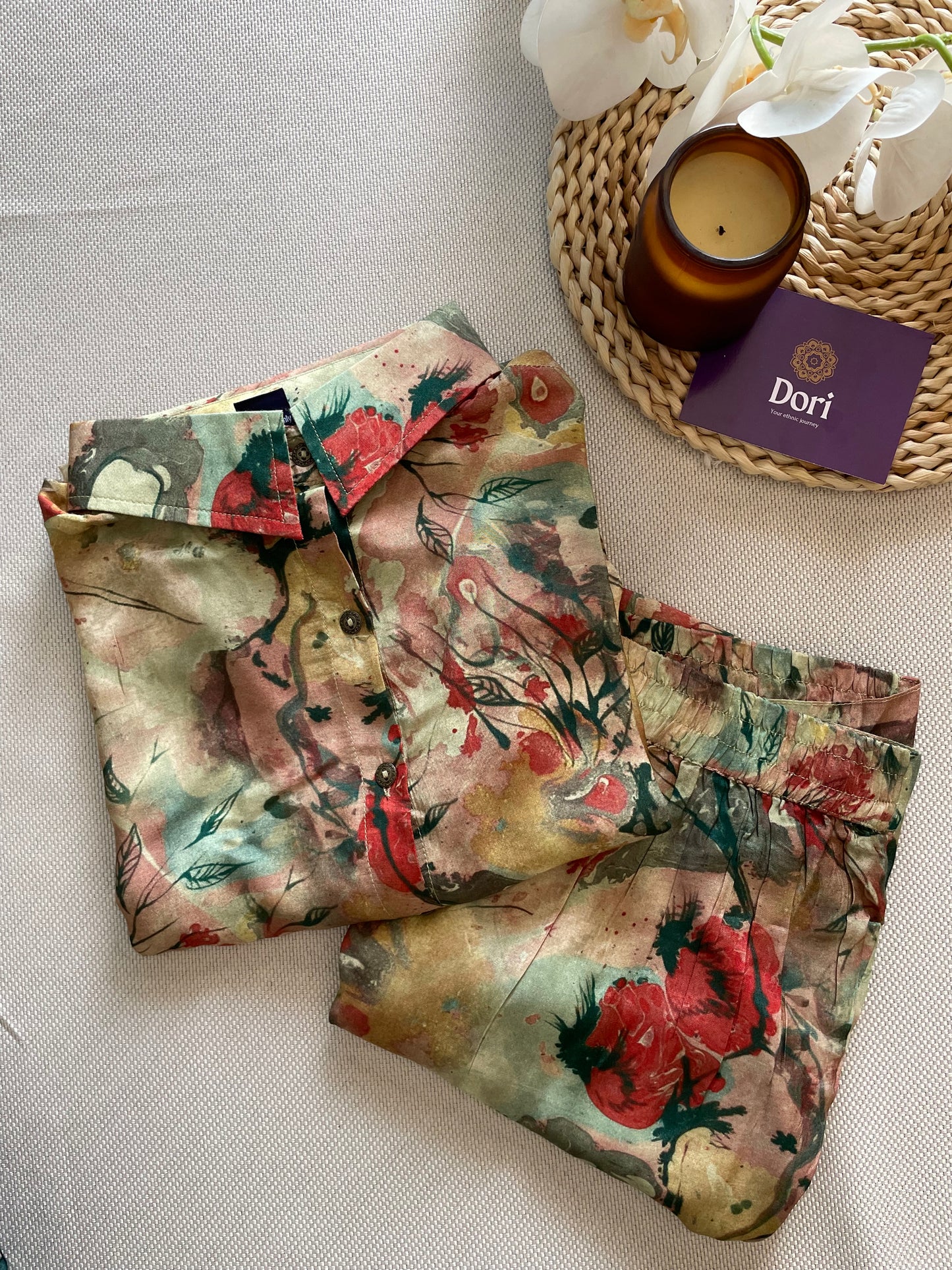 Premium Muslin silk Co-ord set