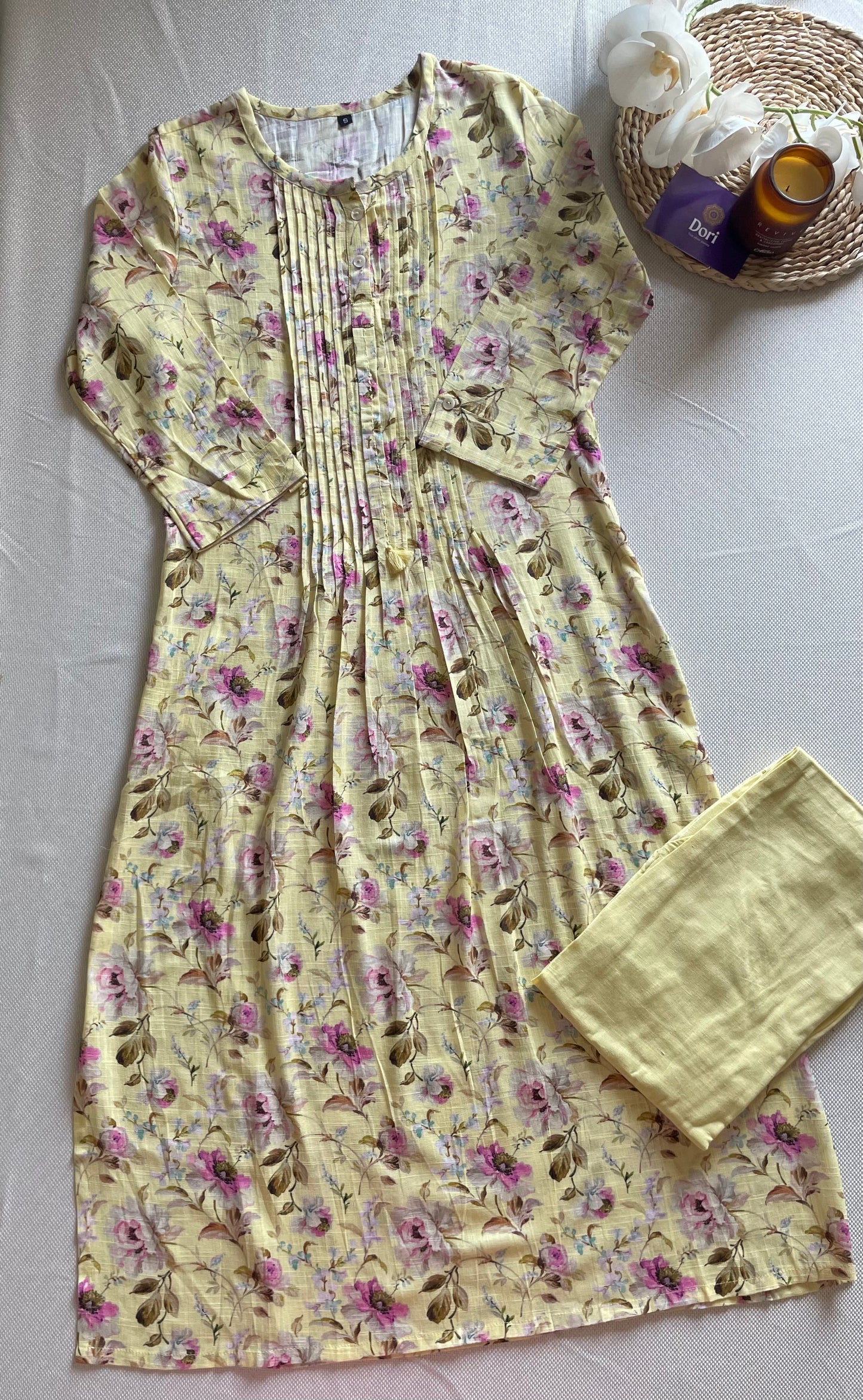 Linen suit set