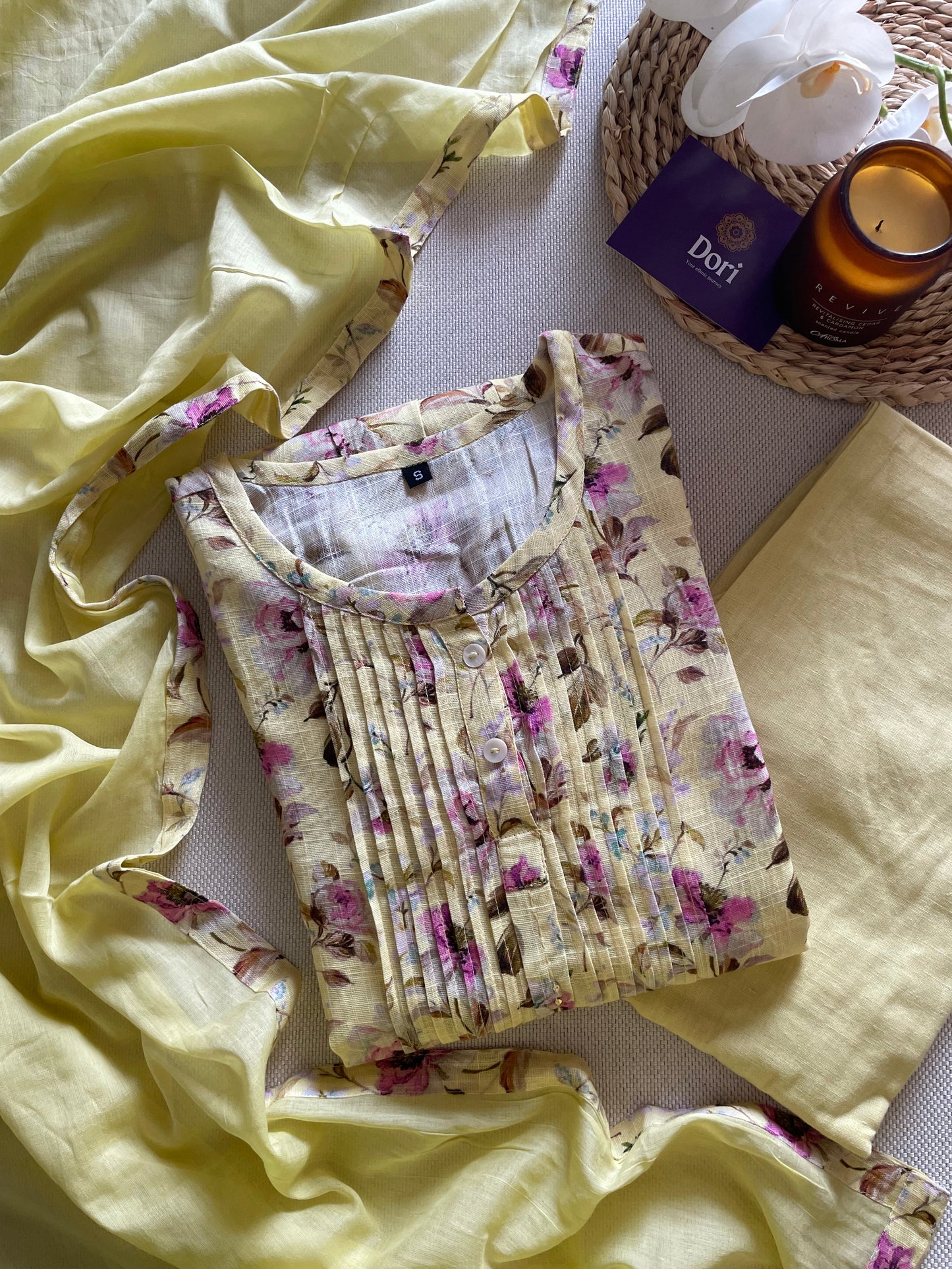 Linen suit set