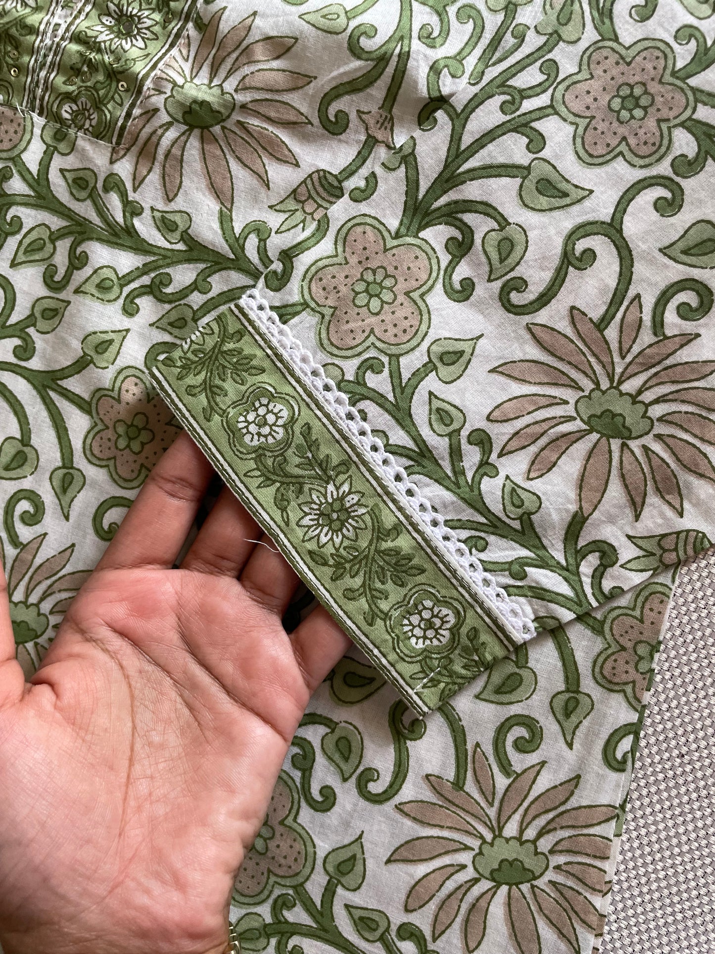 Mul cotton suit set