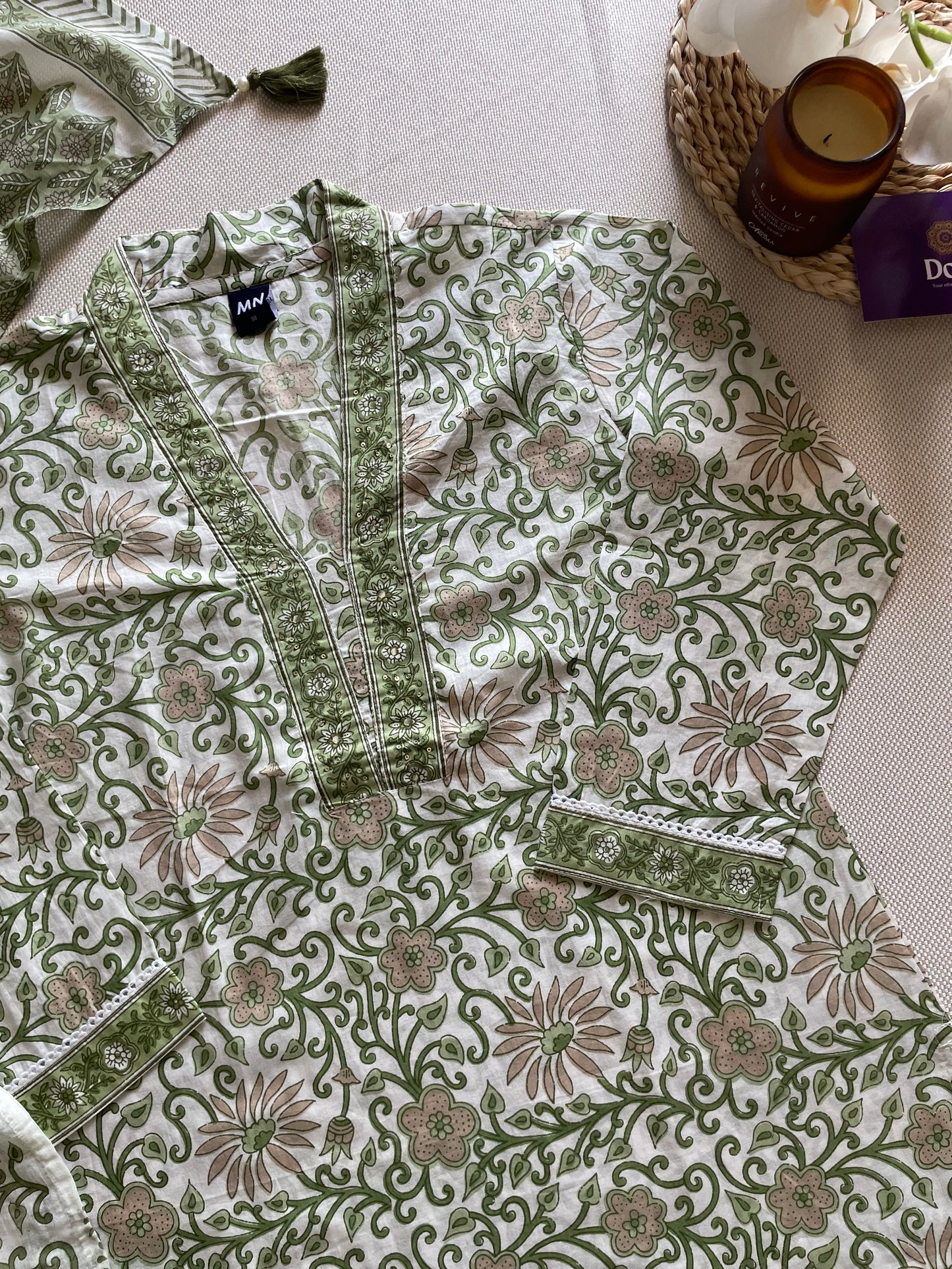 Mul cotton suit set