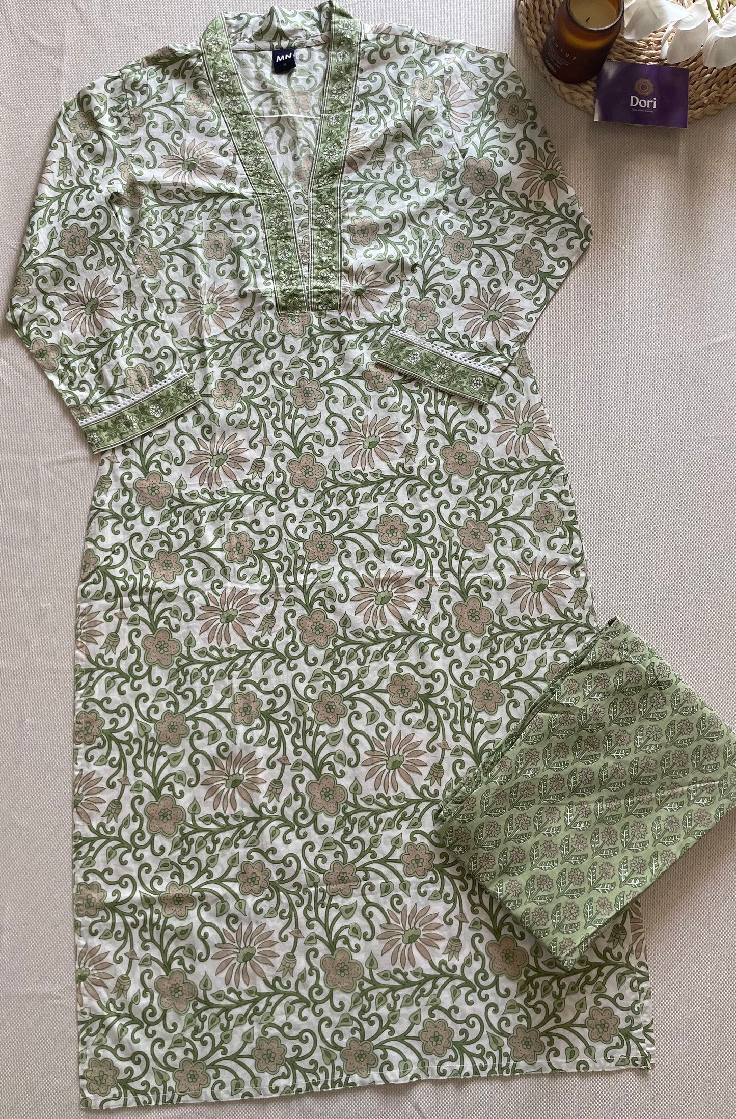 Mul cotton suit set