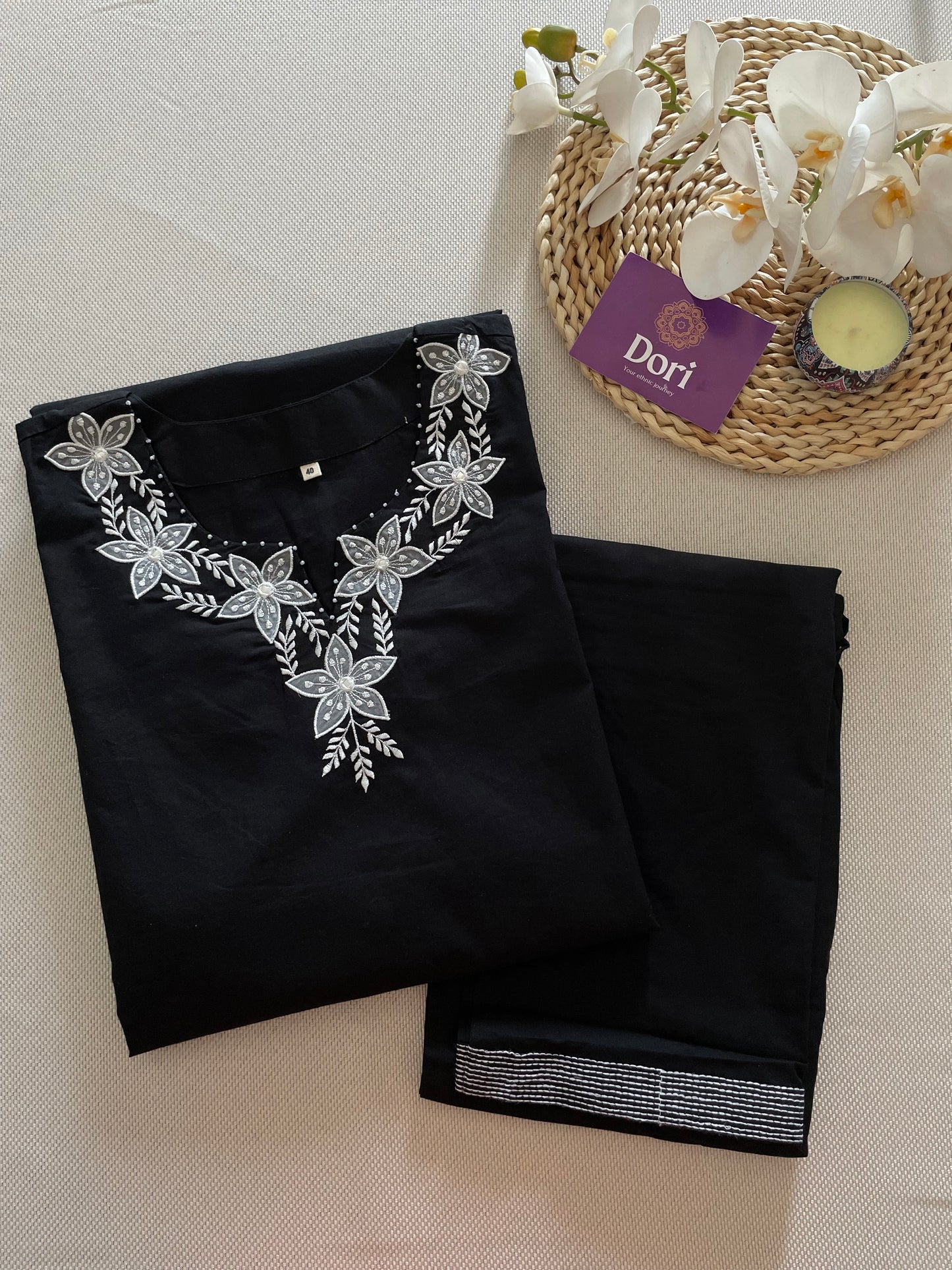 Soft cotton pant set