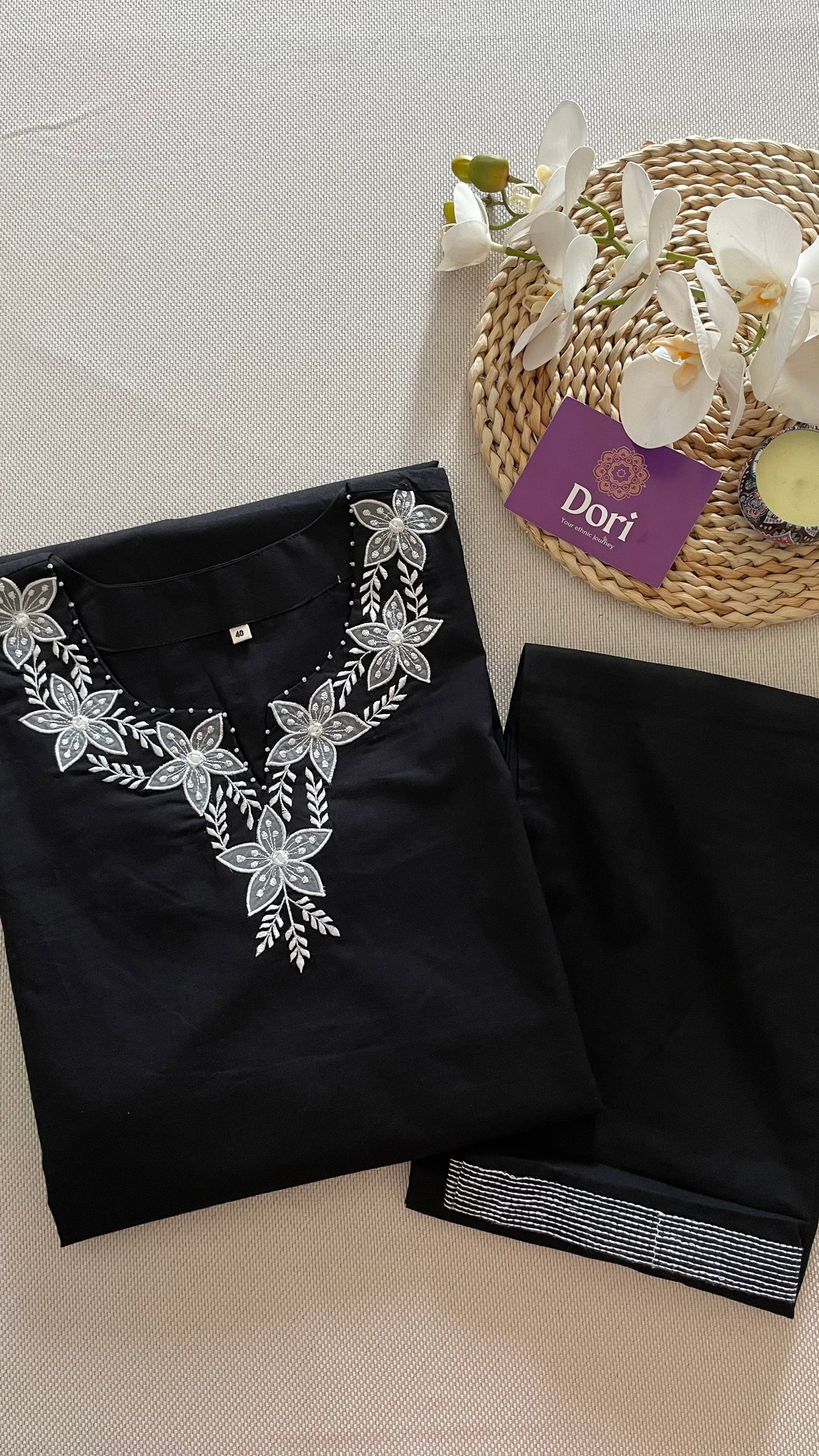 Soft cotton pant set