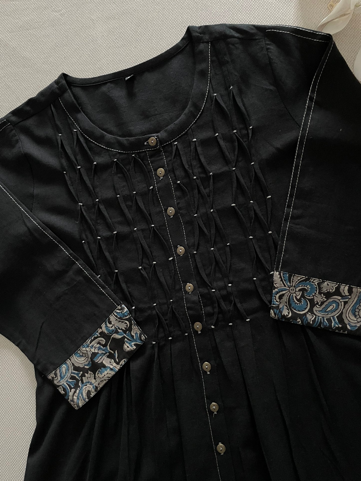 kalamkari printed suit set