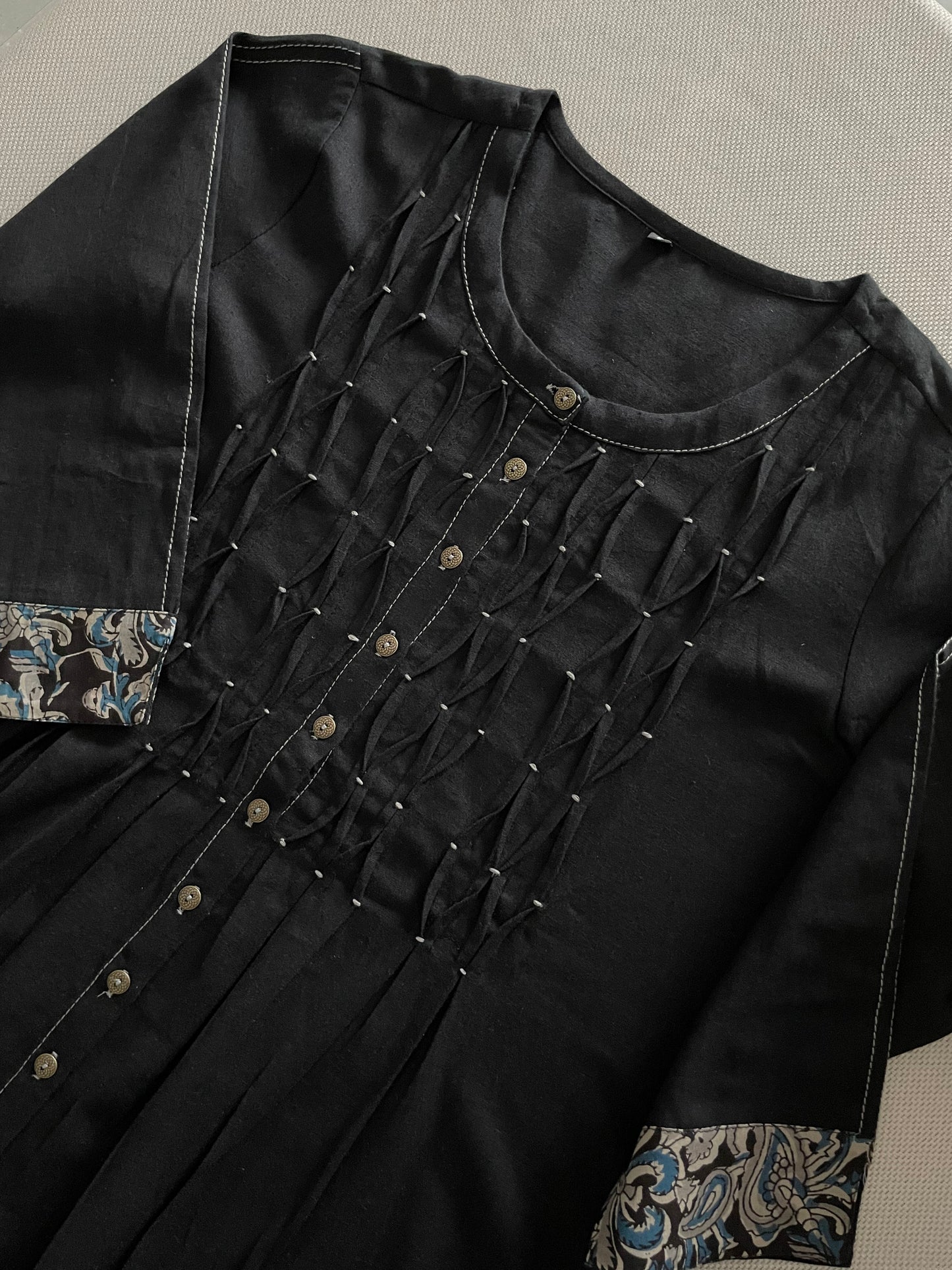 kalamkari printed suit set