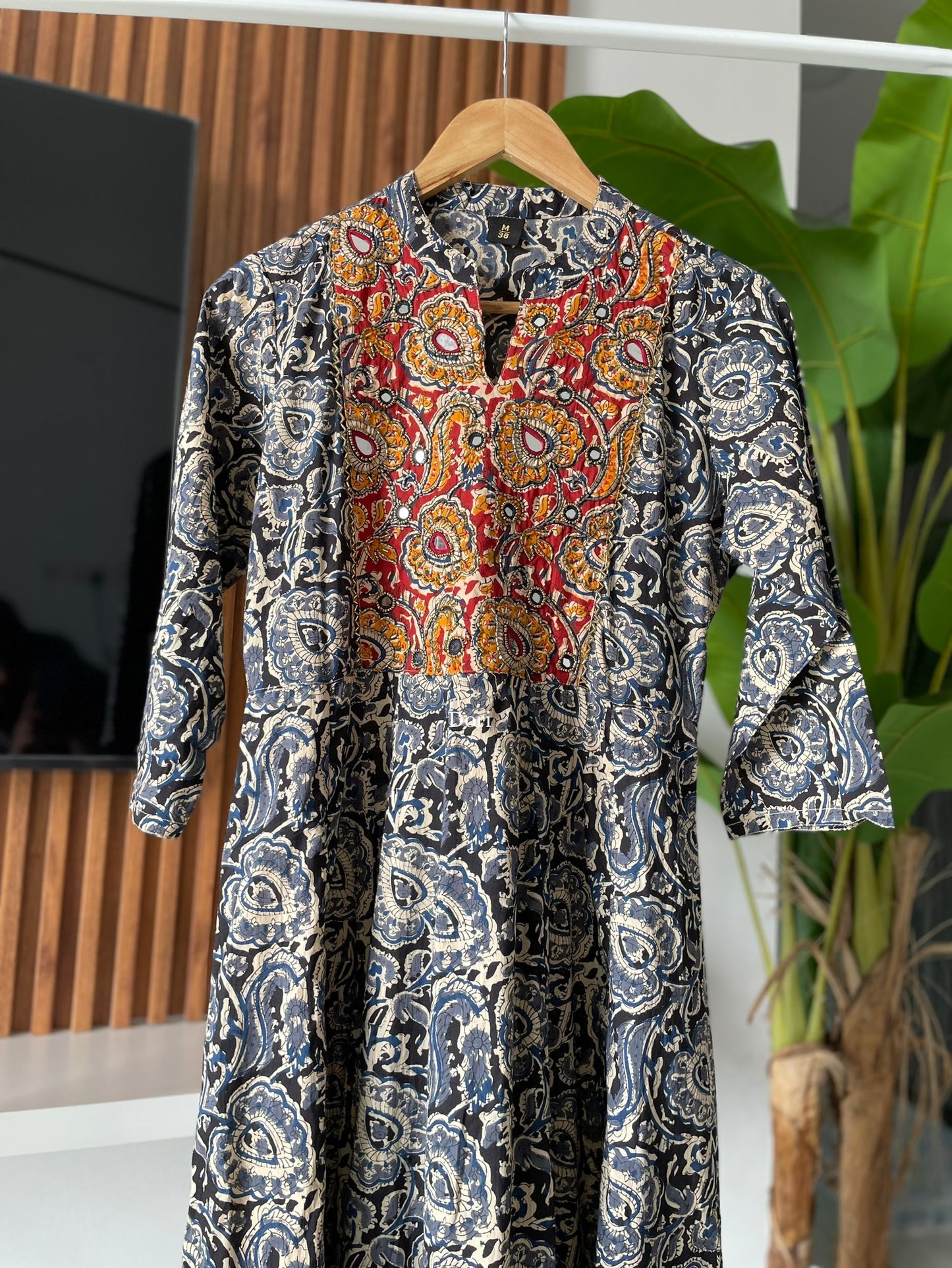 Kalamkari printed dress
