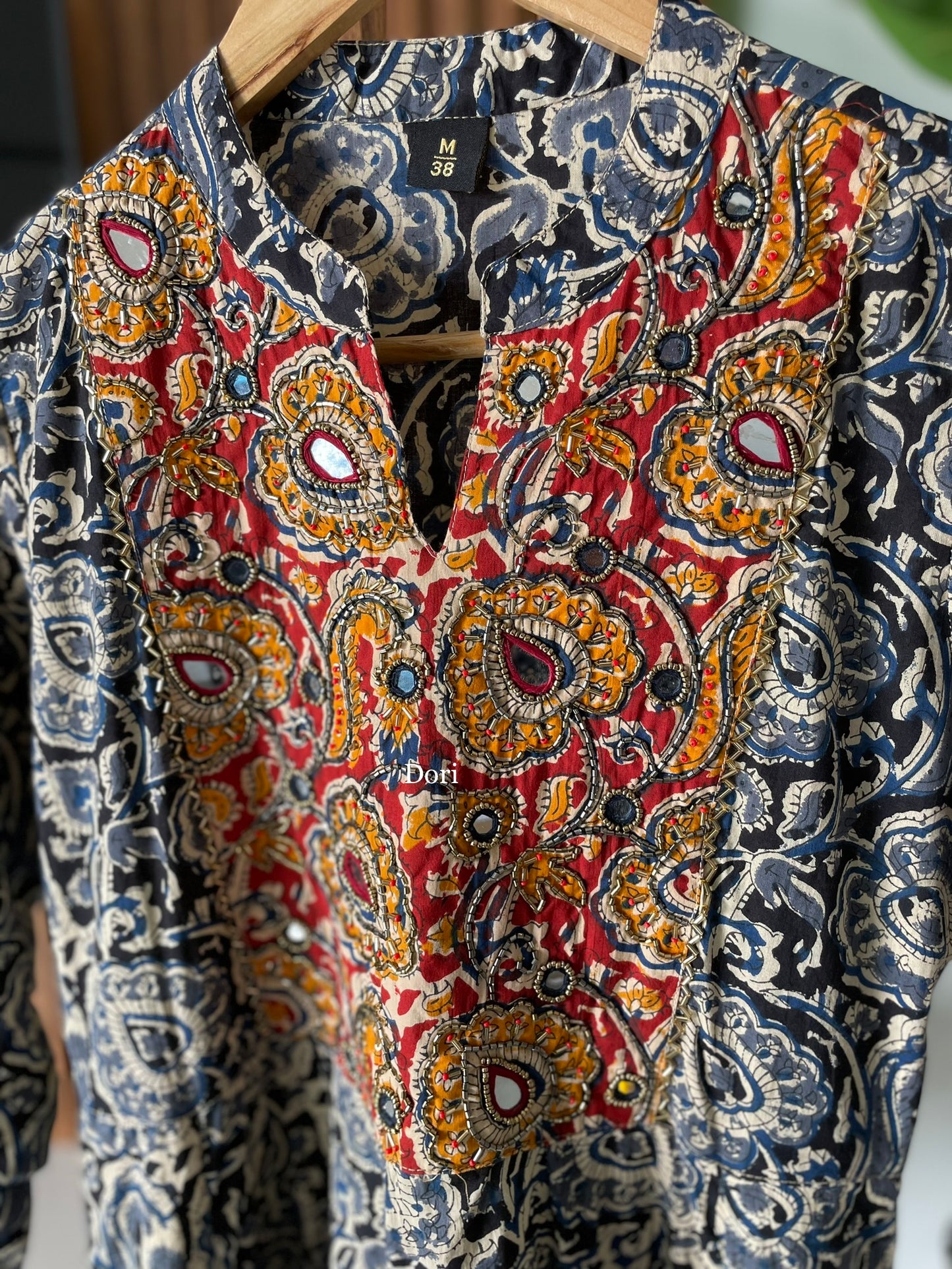 Kalamkari printed dress