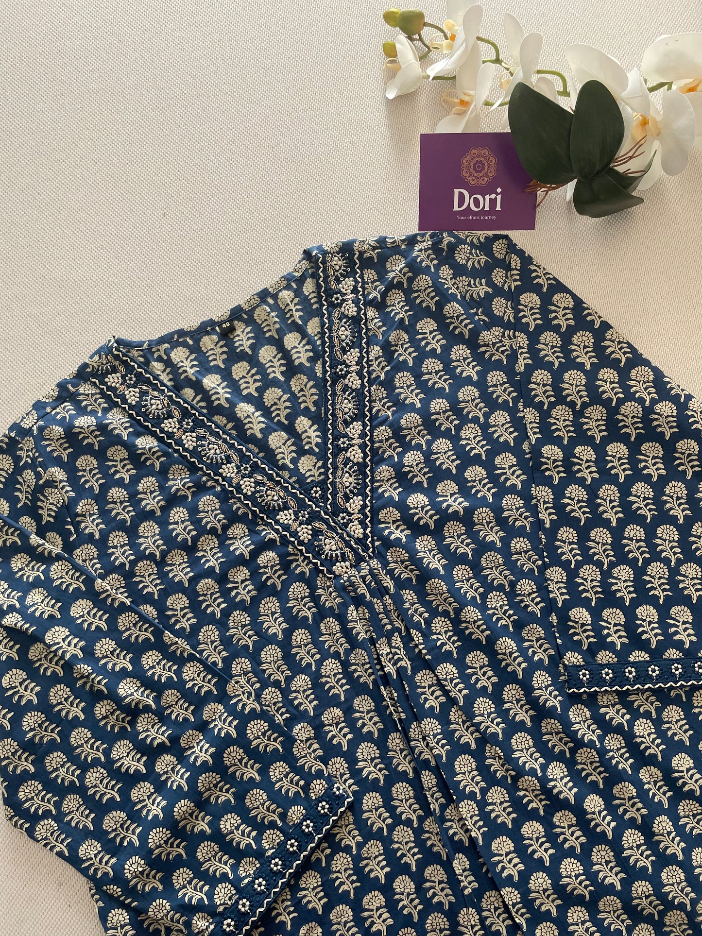 Plus size cotton suit set