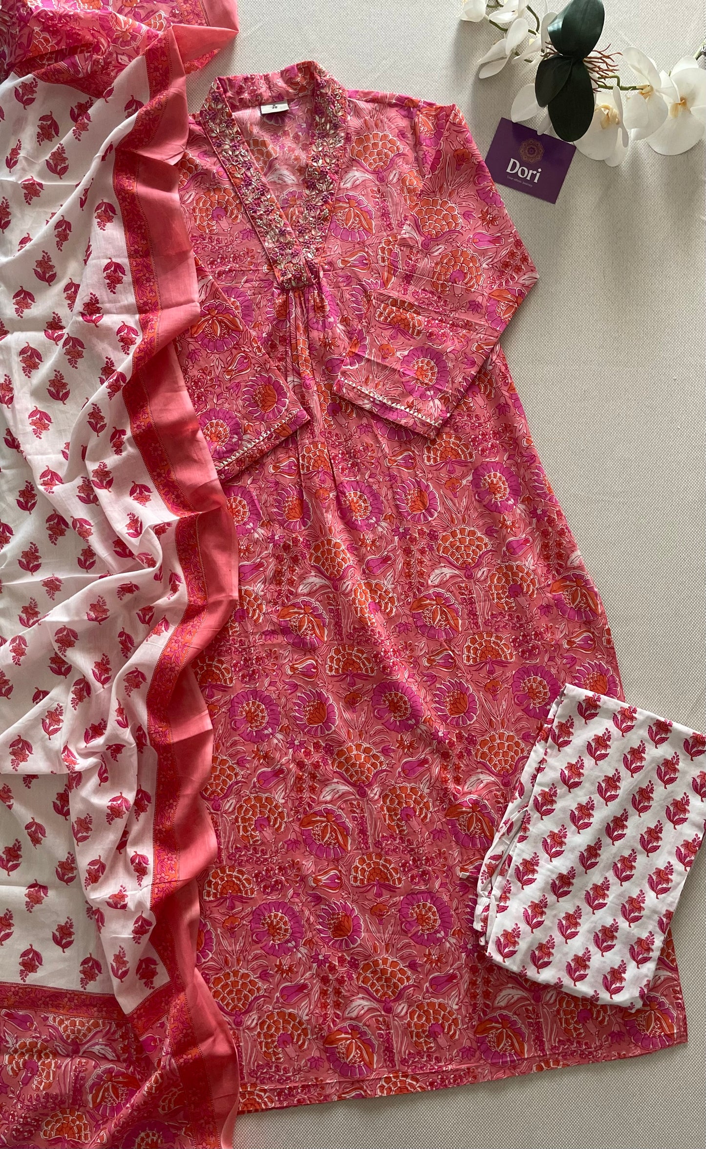 Pure cotton suit set
