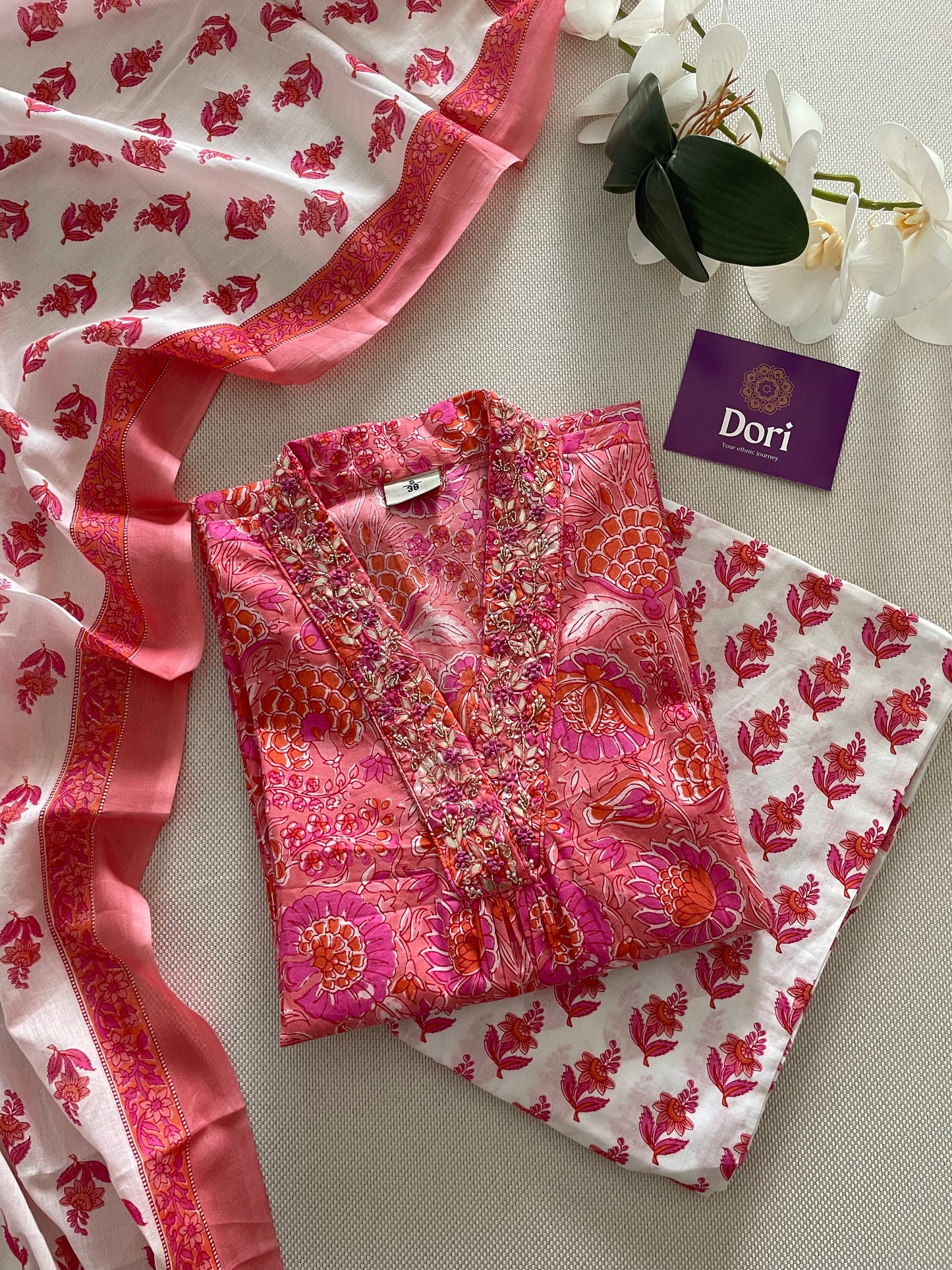 Pure cotton suit set