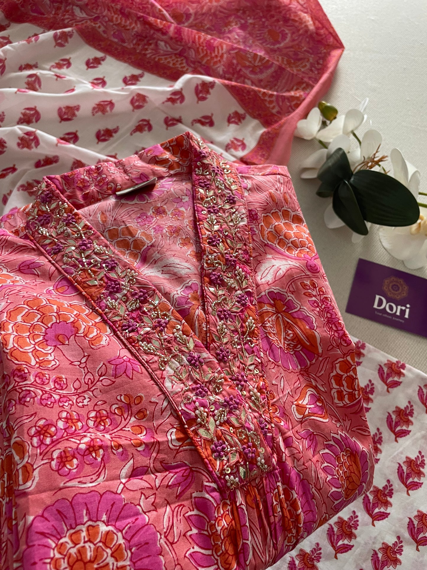 Pure cotton suit set