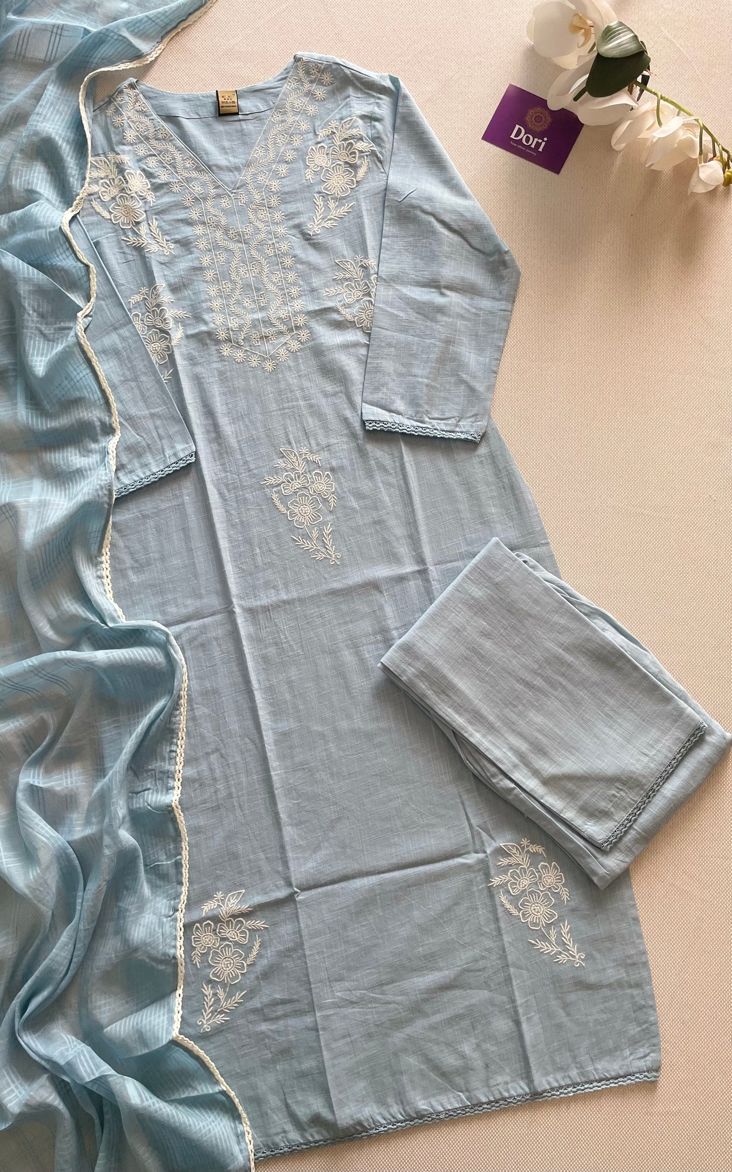 Linen suit set