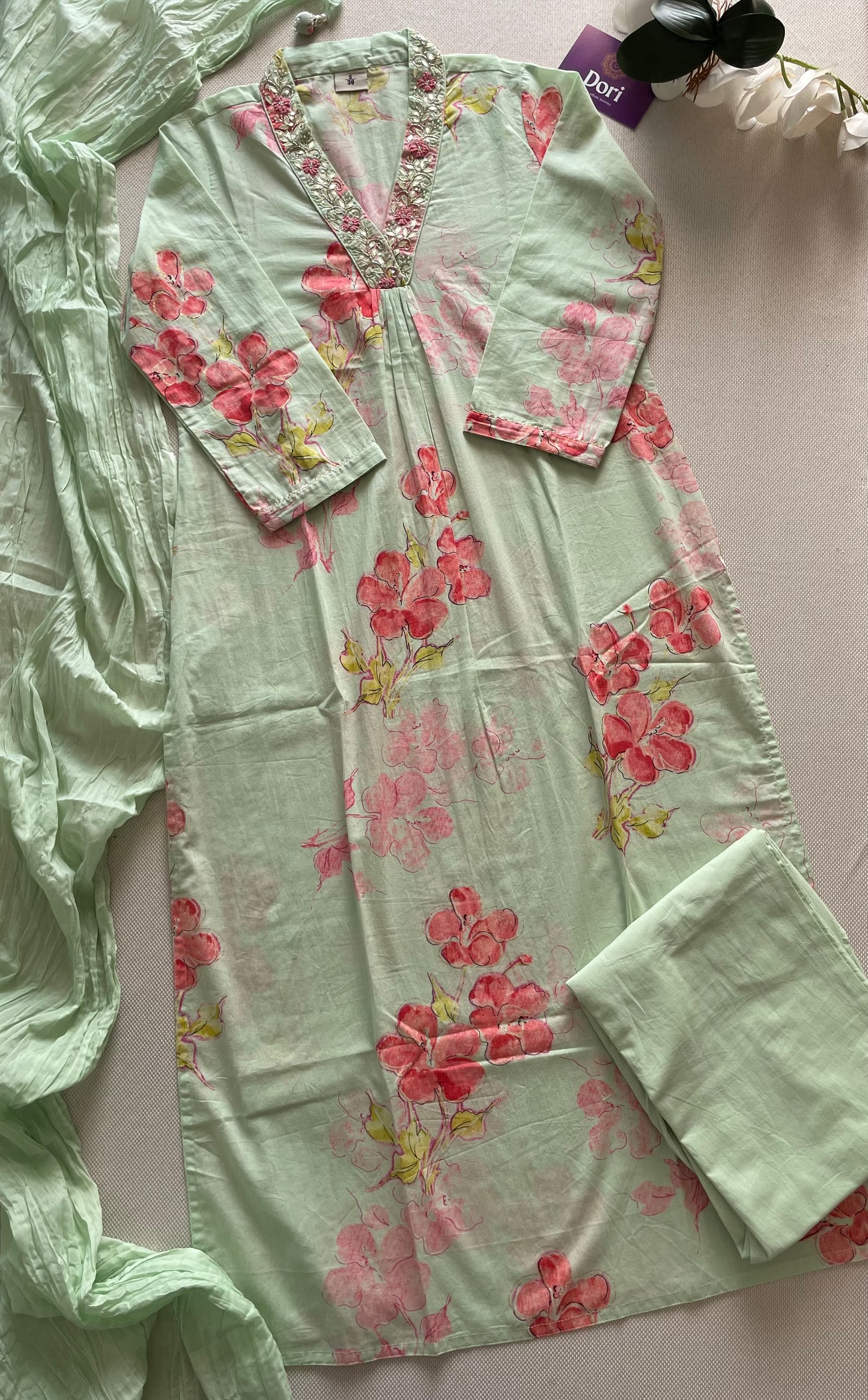 Mul Cotton suit set
