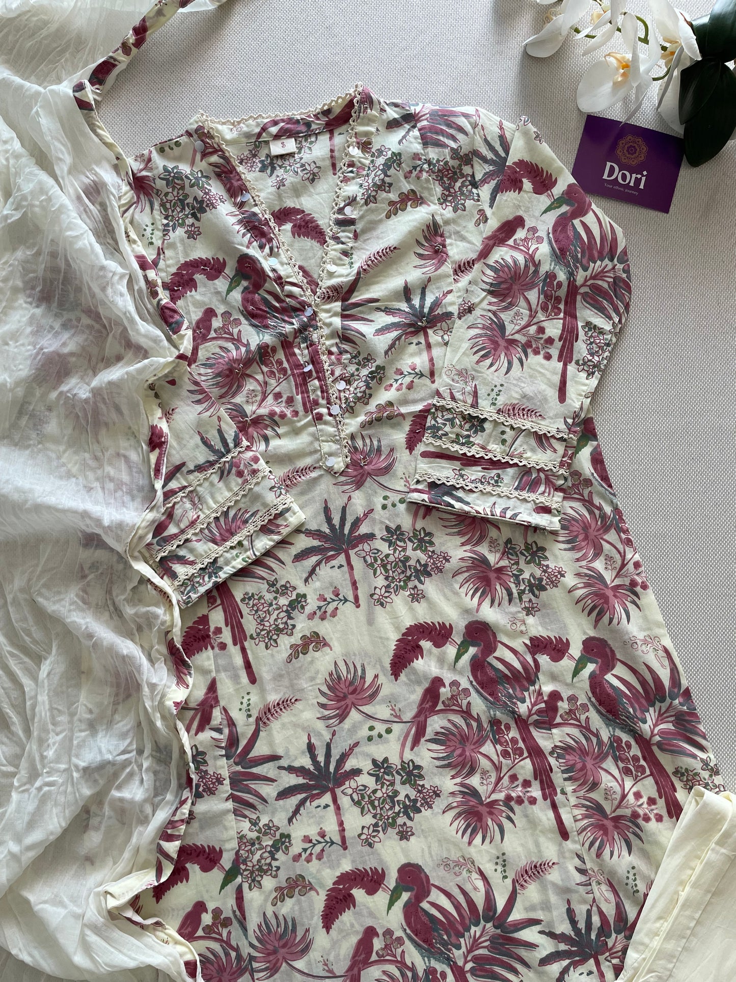 Pure cotton suit set