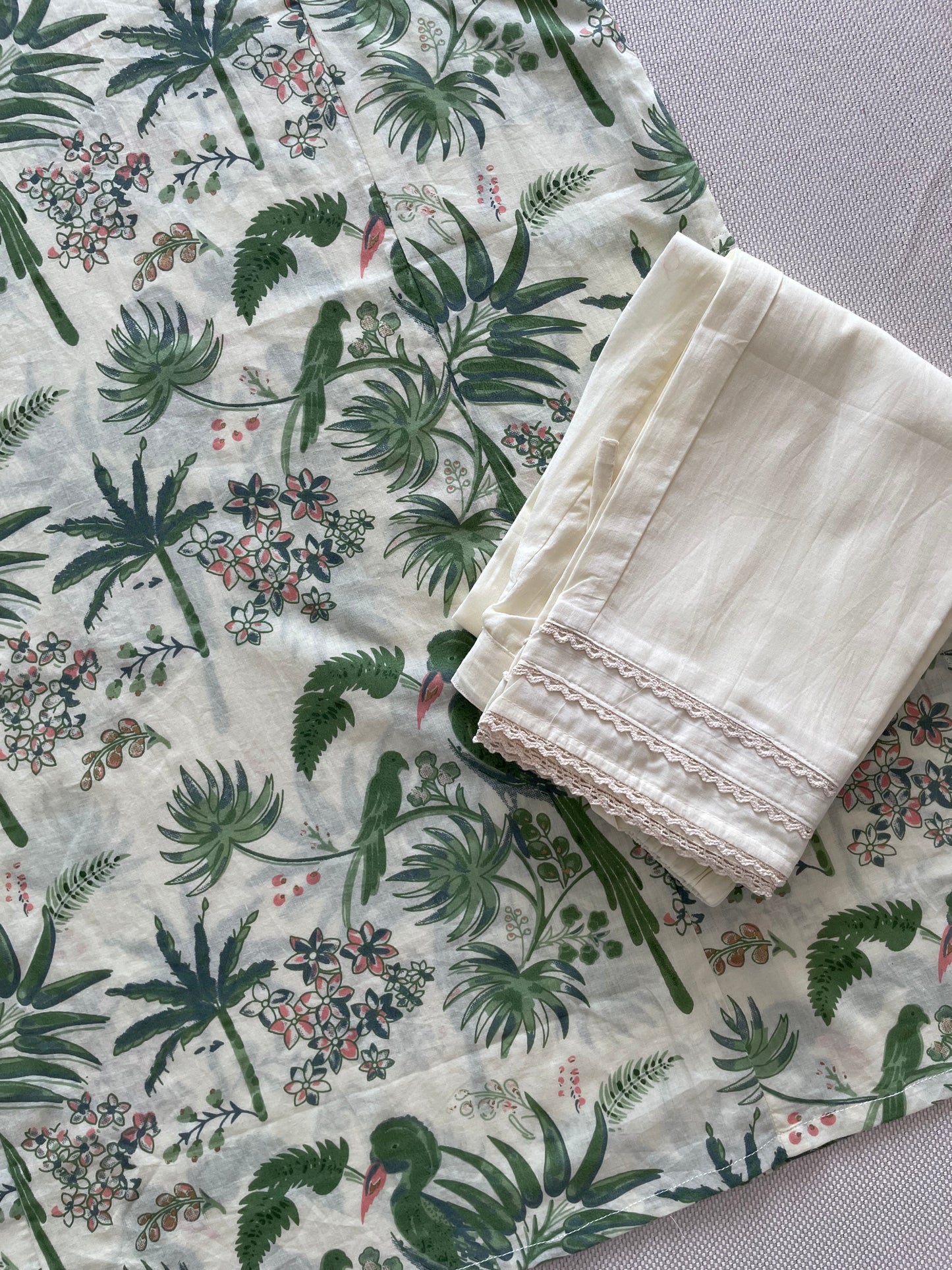 Pure cotton suit set