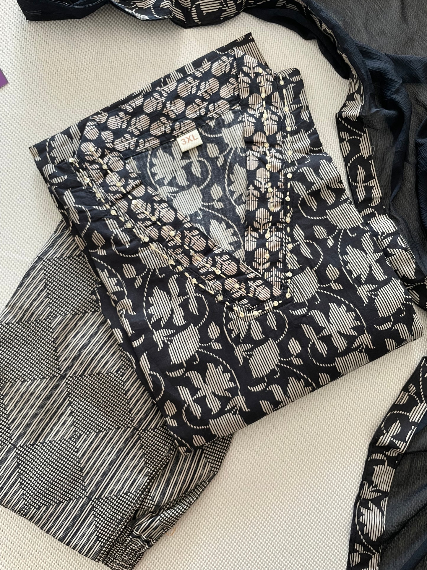 Cotton suit set