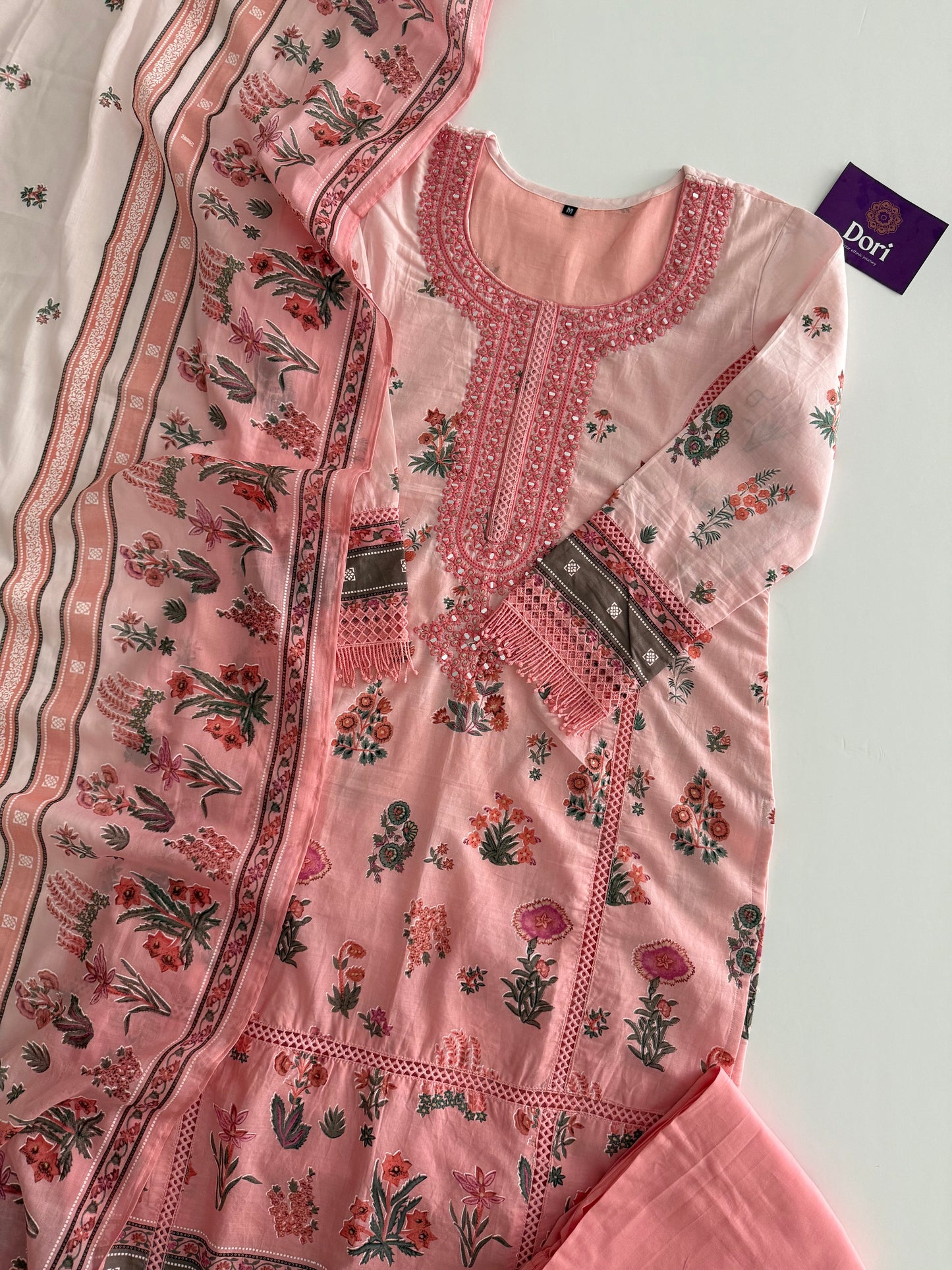 Peach blossom suit