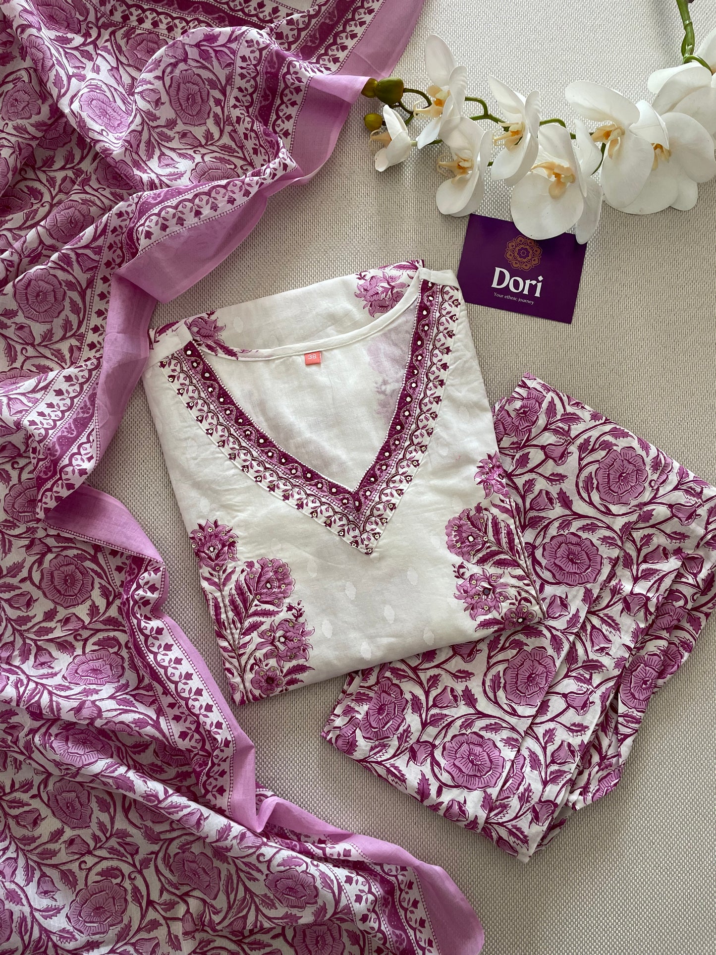 Eesha Mul cotton suit set