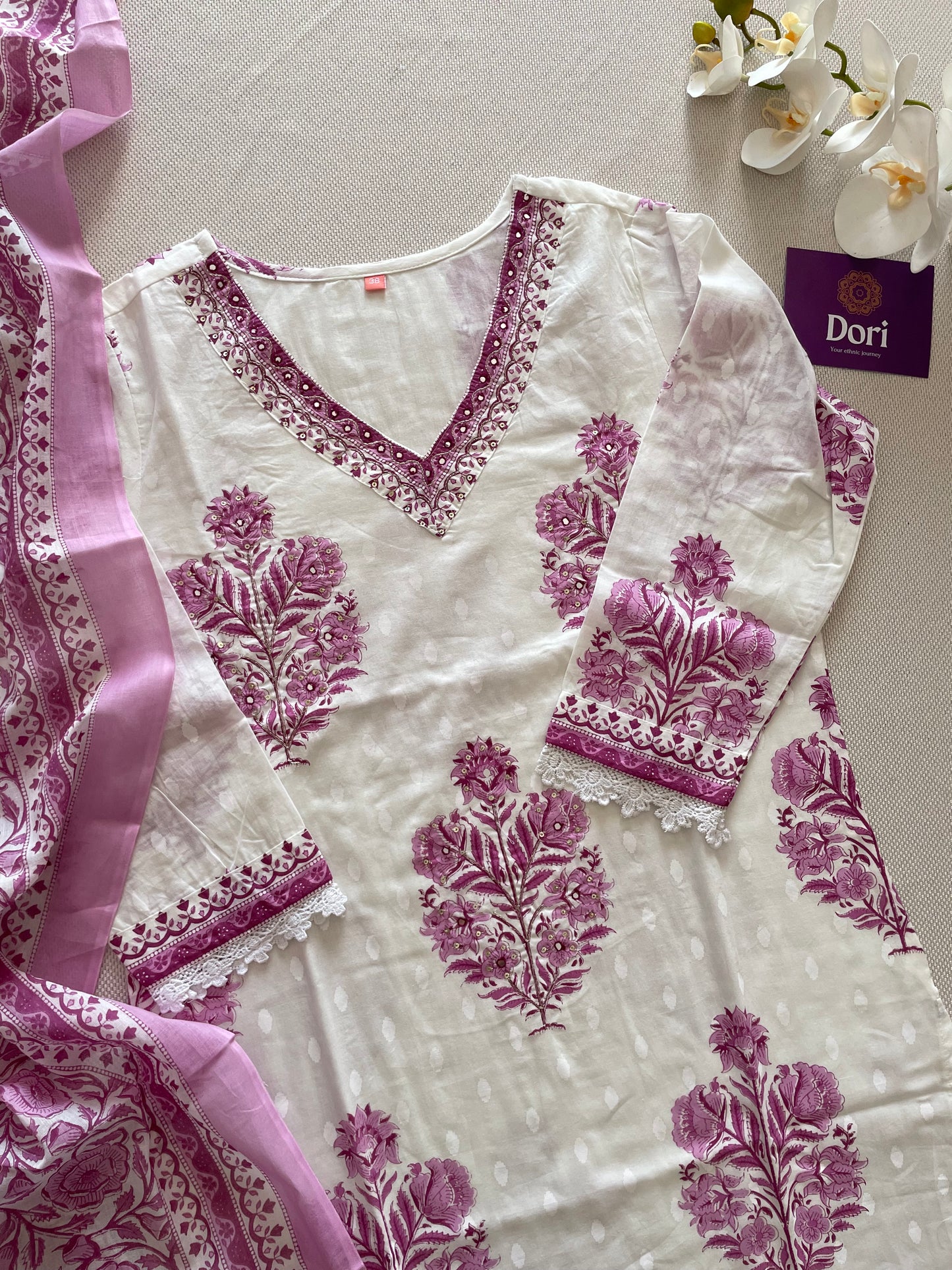Eesha Mul cotton suit set