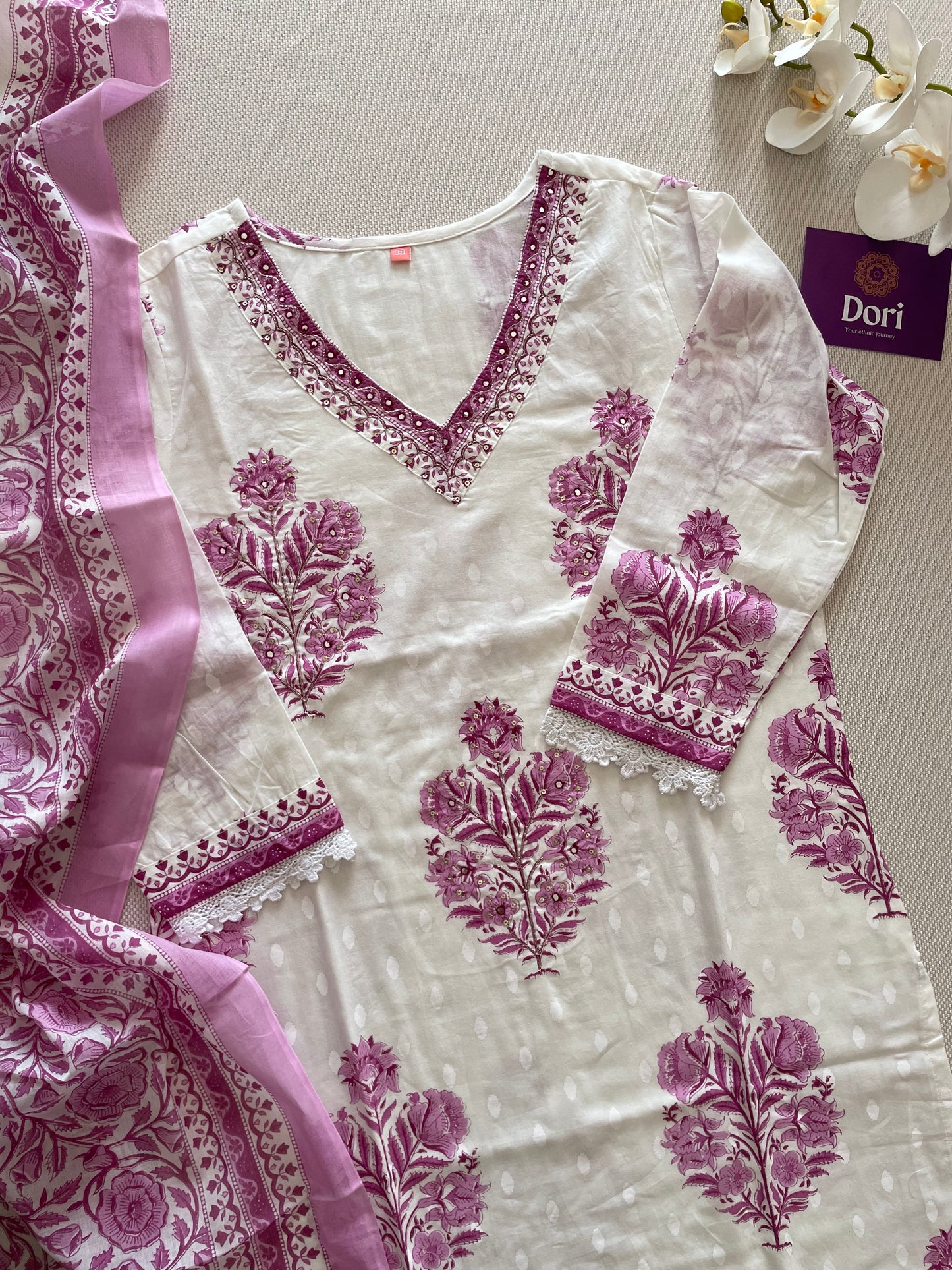 Eesha Mul cotton suit set