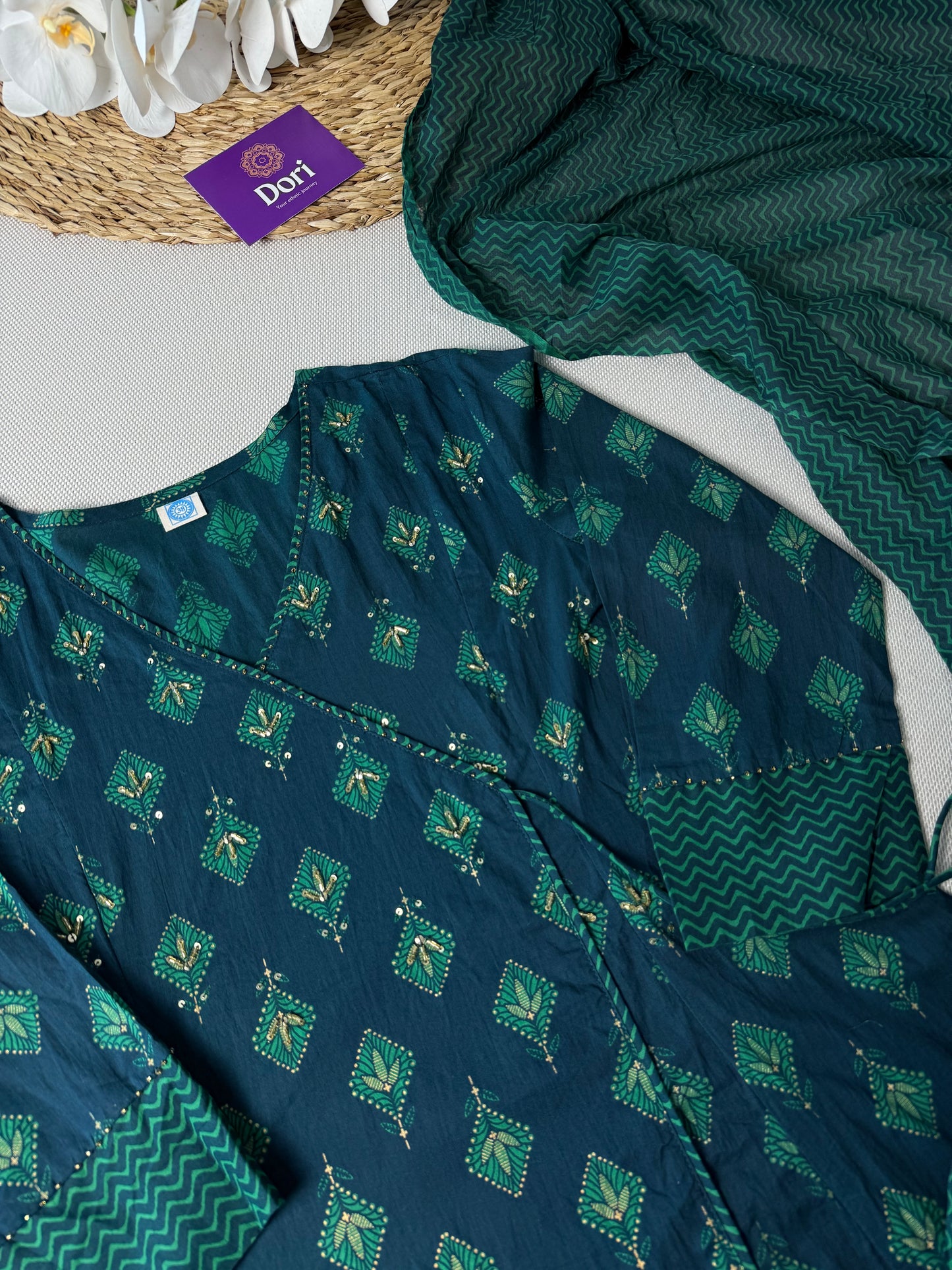 Sandhya Angrakha Anarkali with palazzo