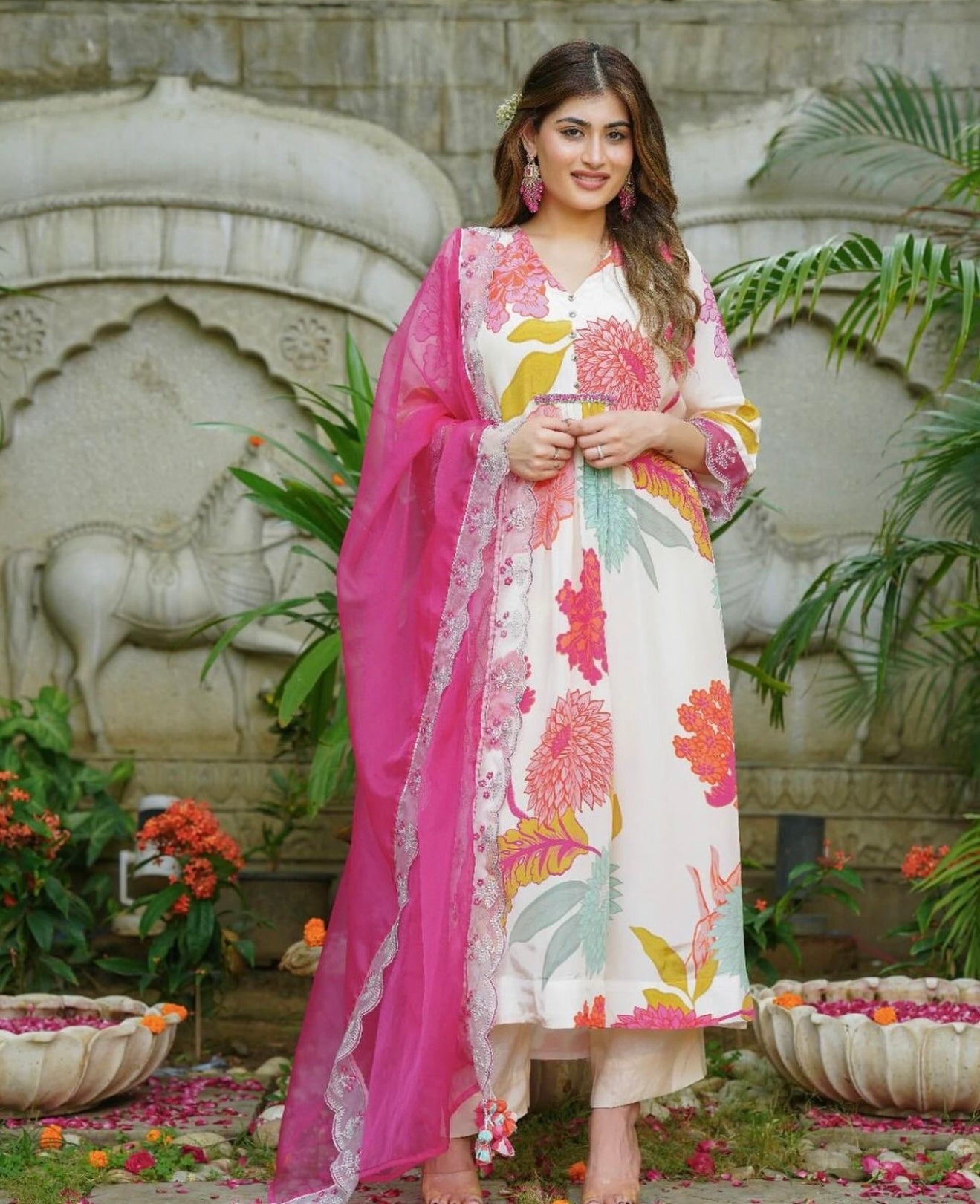 Crepe Suit Set