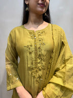 Banaras Mul Chanderi suit set