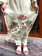 Chinnon Suit with Handwork