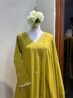 Green Cotton Suit