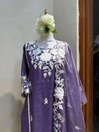 Modal Silk Suit Set