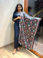 Blue Gajji Silk Suit